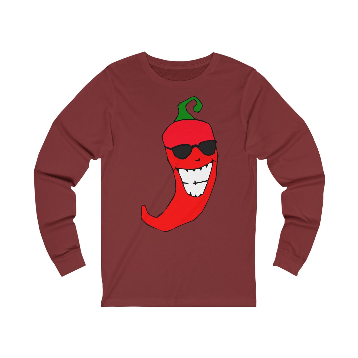 Cool Mister Red Hot Chili Pepper Long Sleeve T-Shirt