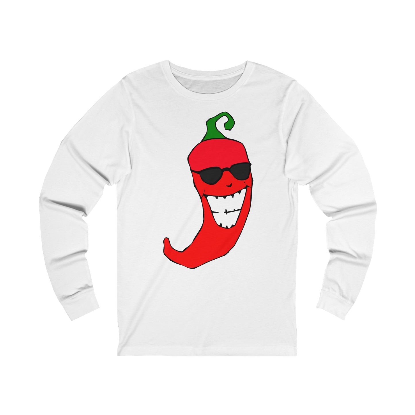 Cool Mister Red Hot Chili Pepper Long Sleeve T-Shirt