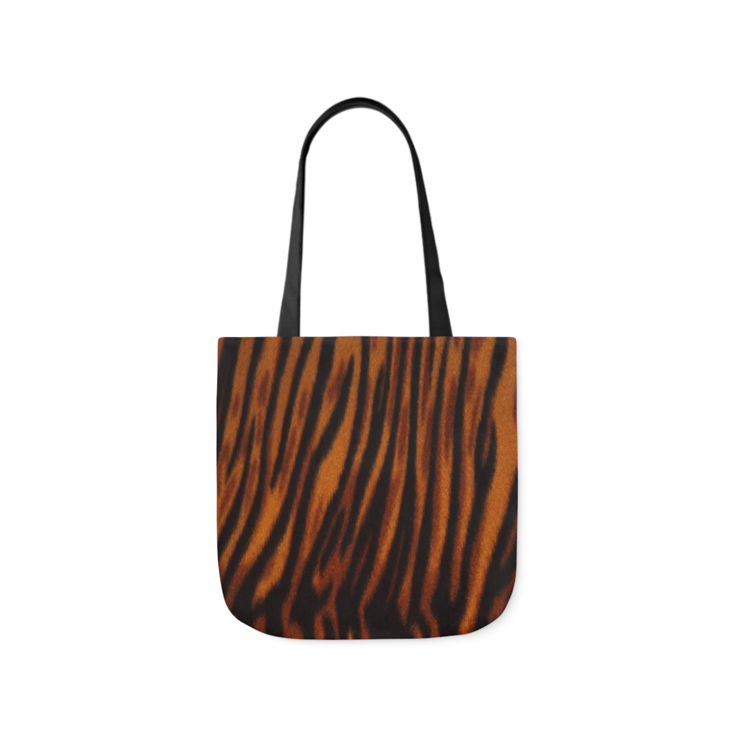 Tiger Fur Stripes Shoulder Tote Bag