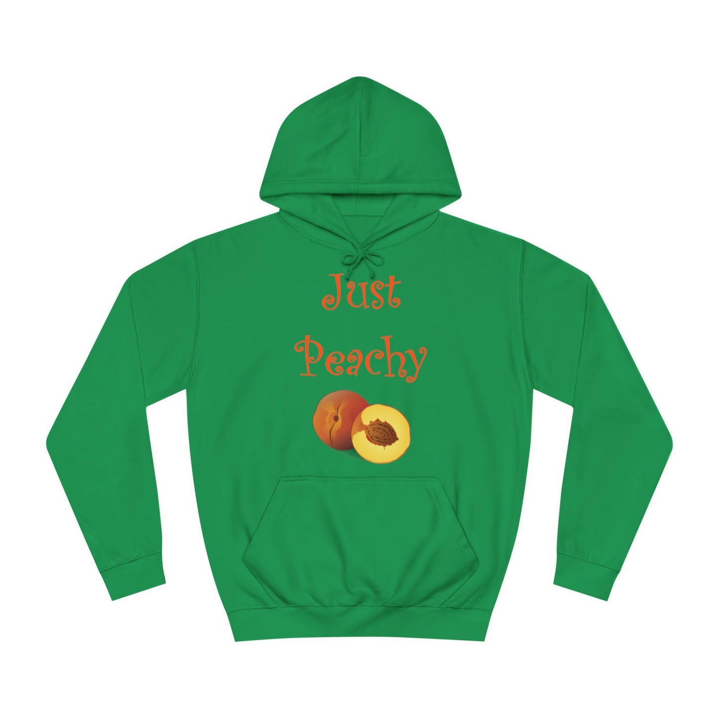 Just Peachy Peach Fruit Summer Hoodie