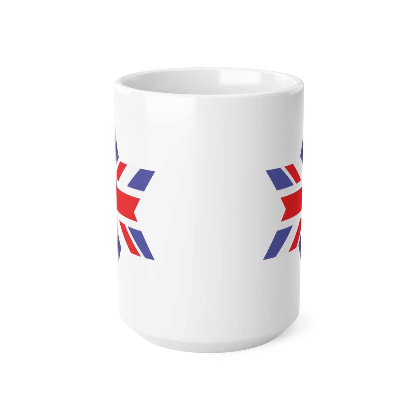 Union Jack Flag Star Coffee Mug