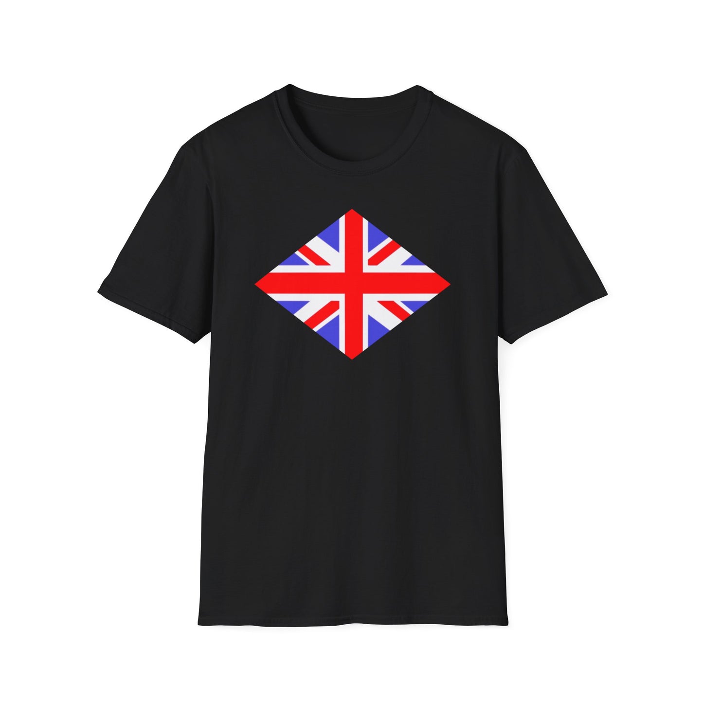 Union Jack Flag Diamond T-Shirt