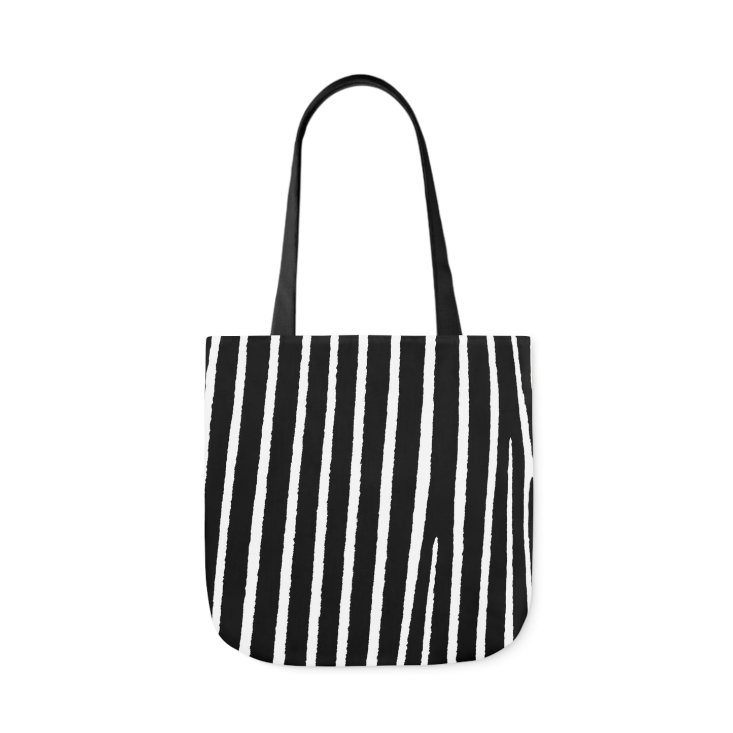 Zebra Stripes Print Pattern Shoulder Tote Bag