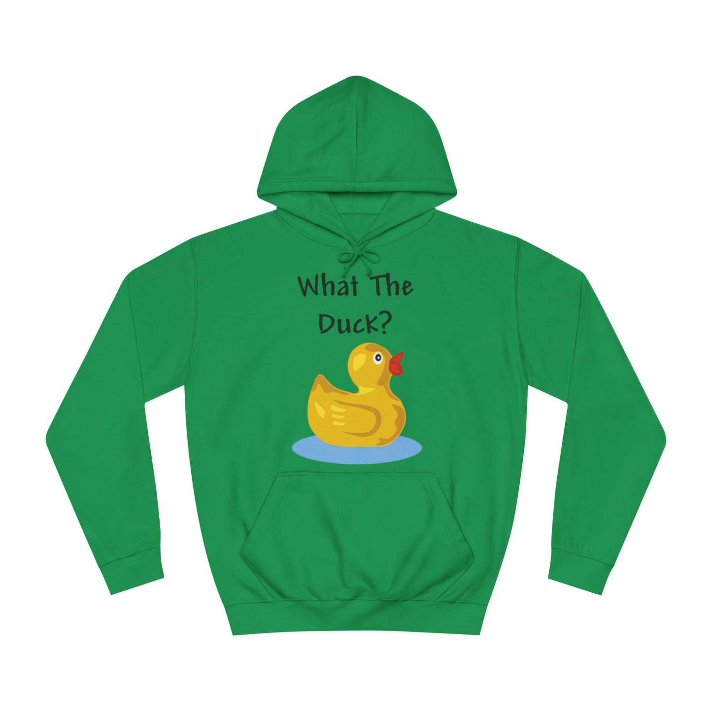 What The Duck Funny Cartoon Hoodie