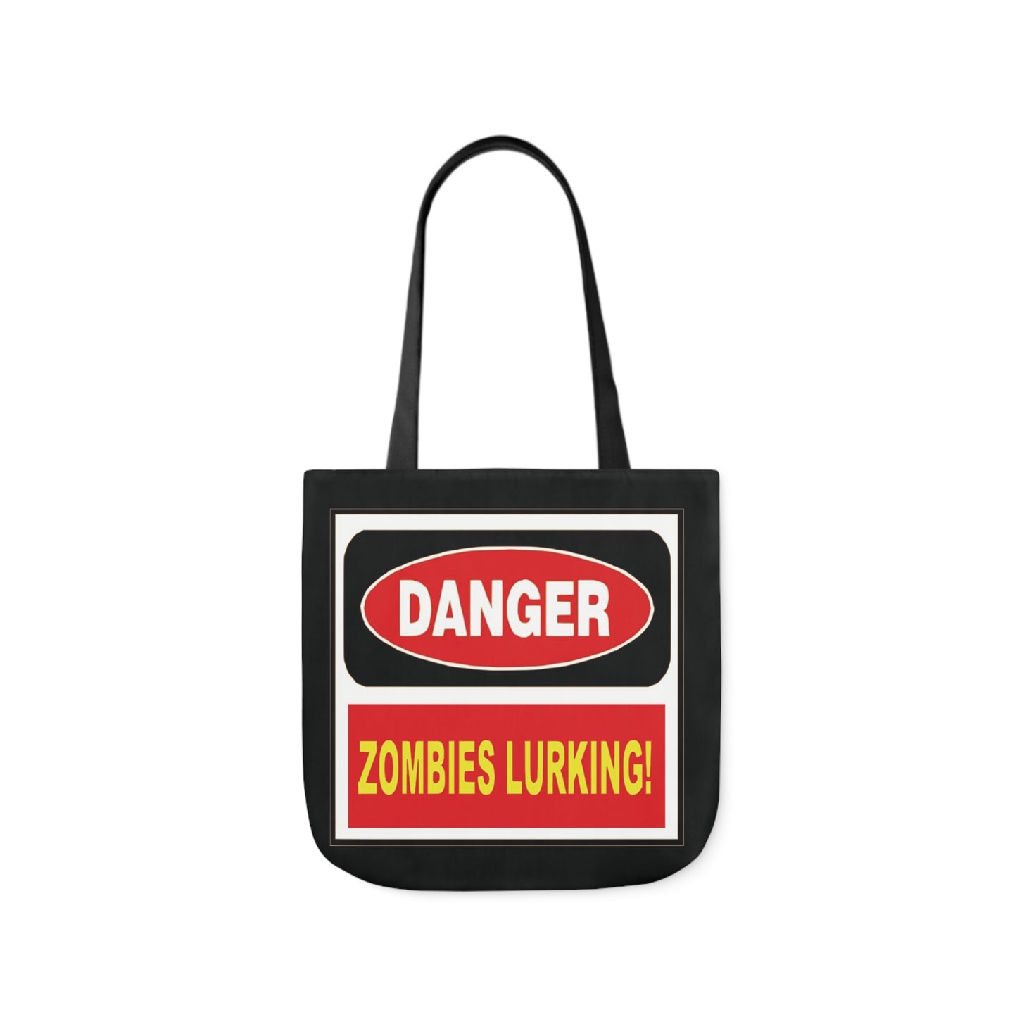 Danger Zombies Lurking! Shoulder Tote Bag