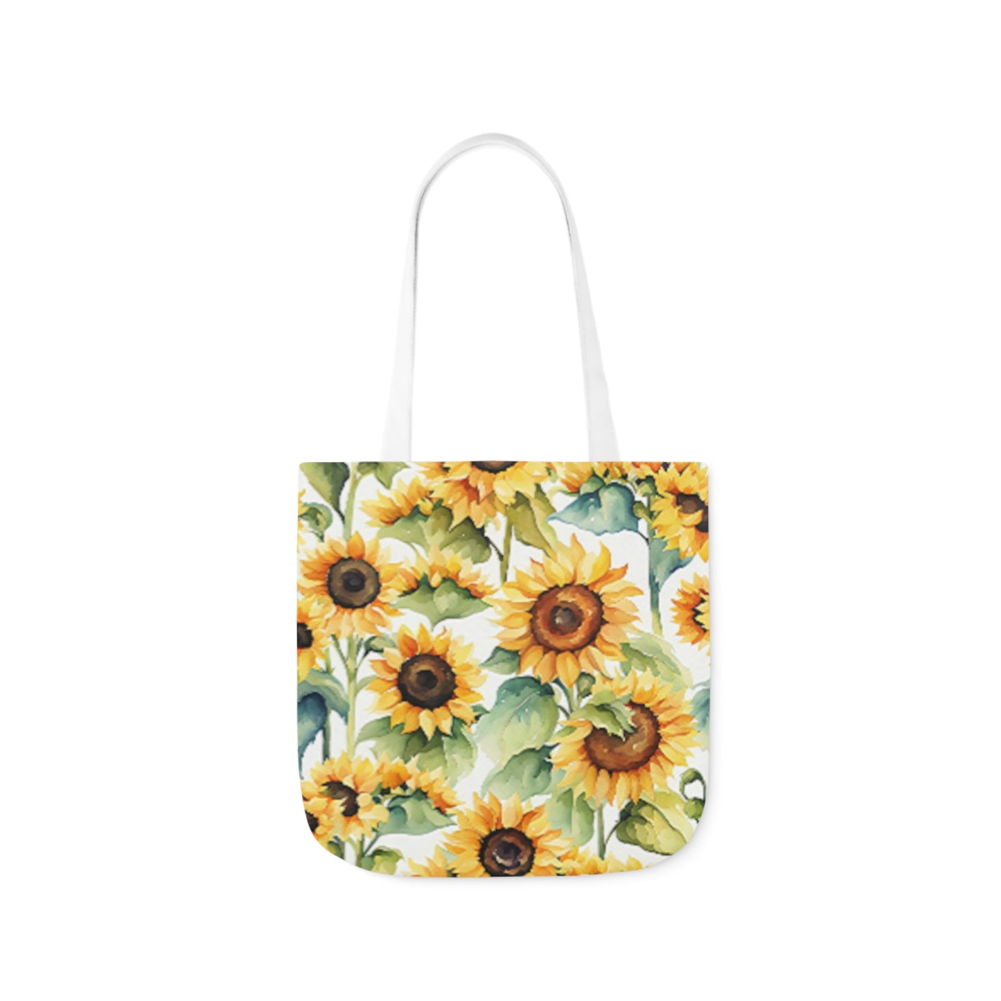 Yellow Sunflowers Shoulder Tote Bag