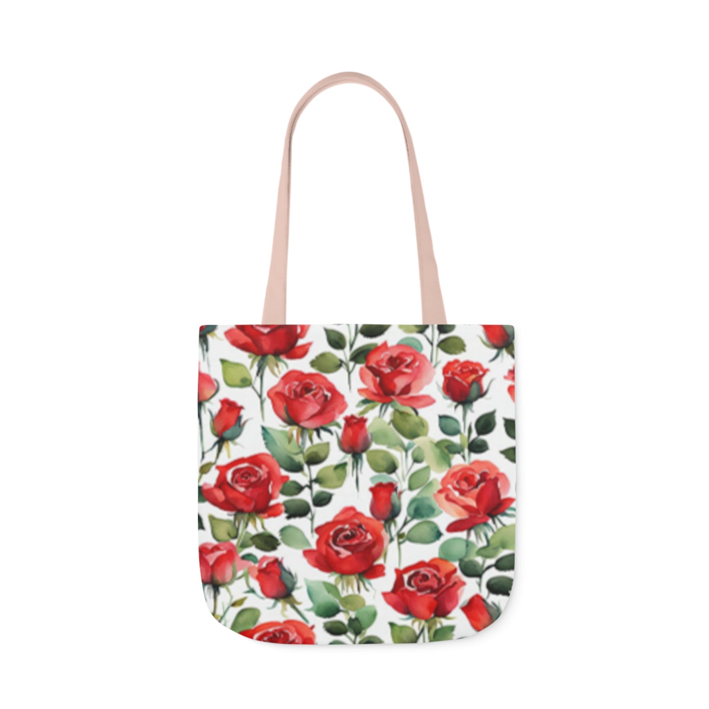 Red Rose Shoulder Tote Bag