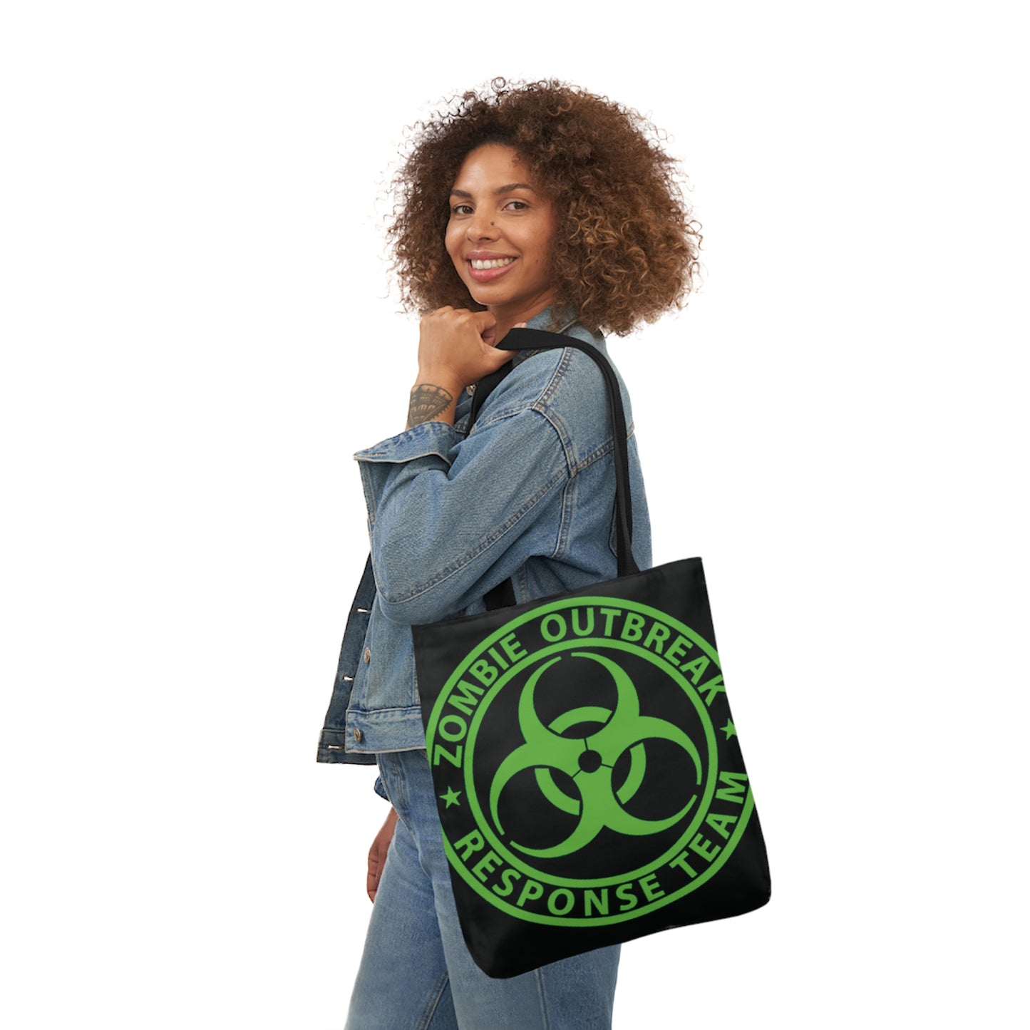 Zombie Outbreak Response Team Sign  Shoulder Tote Bag