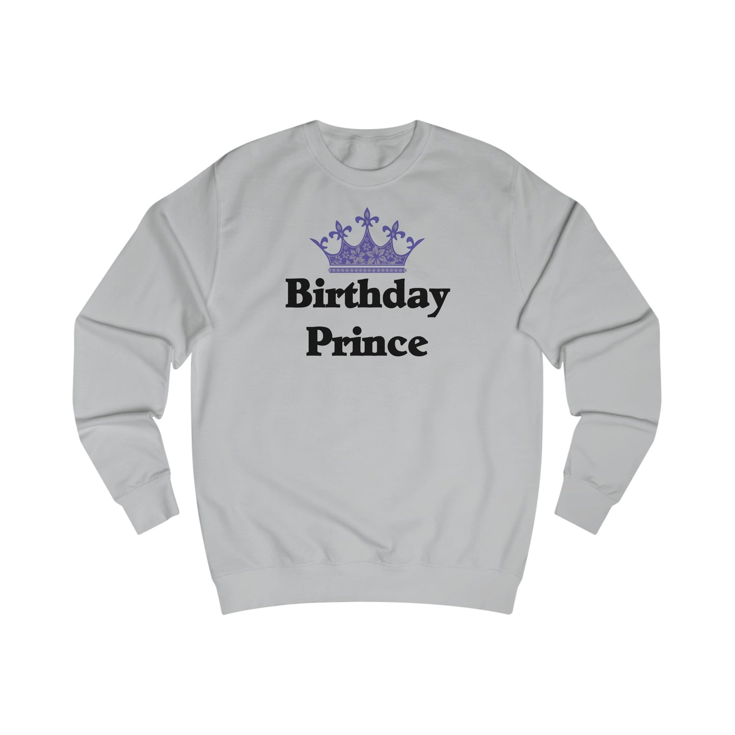 Birthday Prince Crown  Sweatshirt