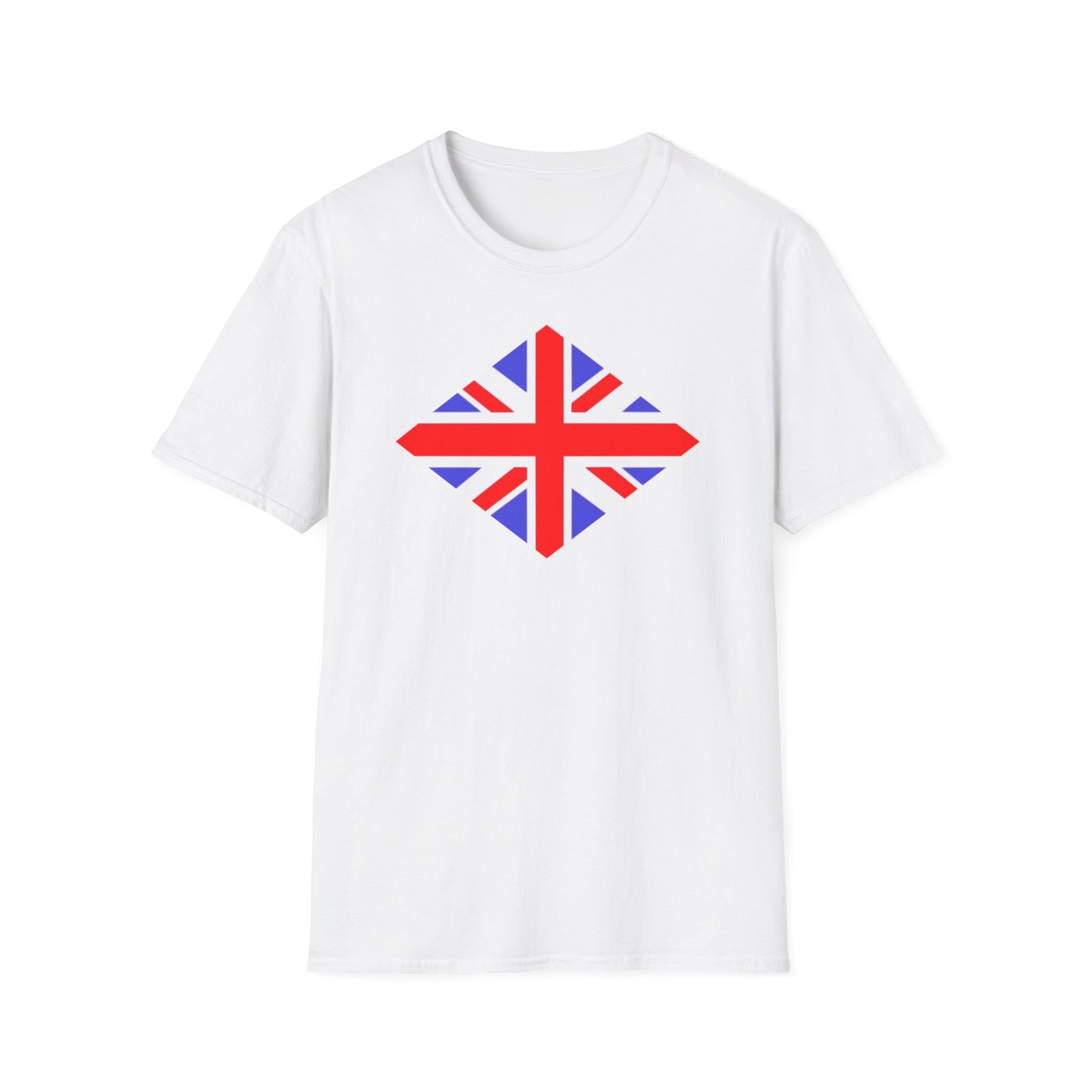 Union Jack Flag Diamond T-Shirt