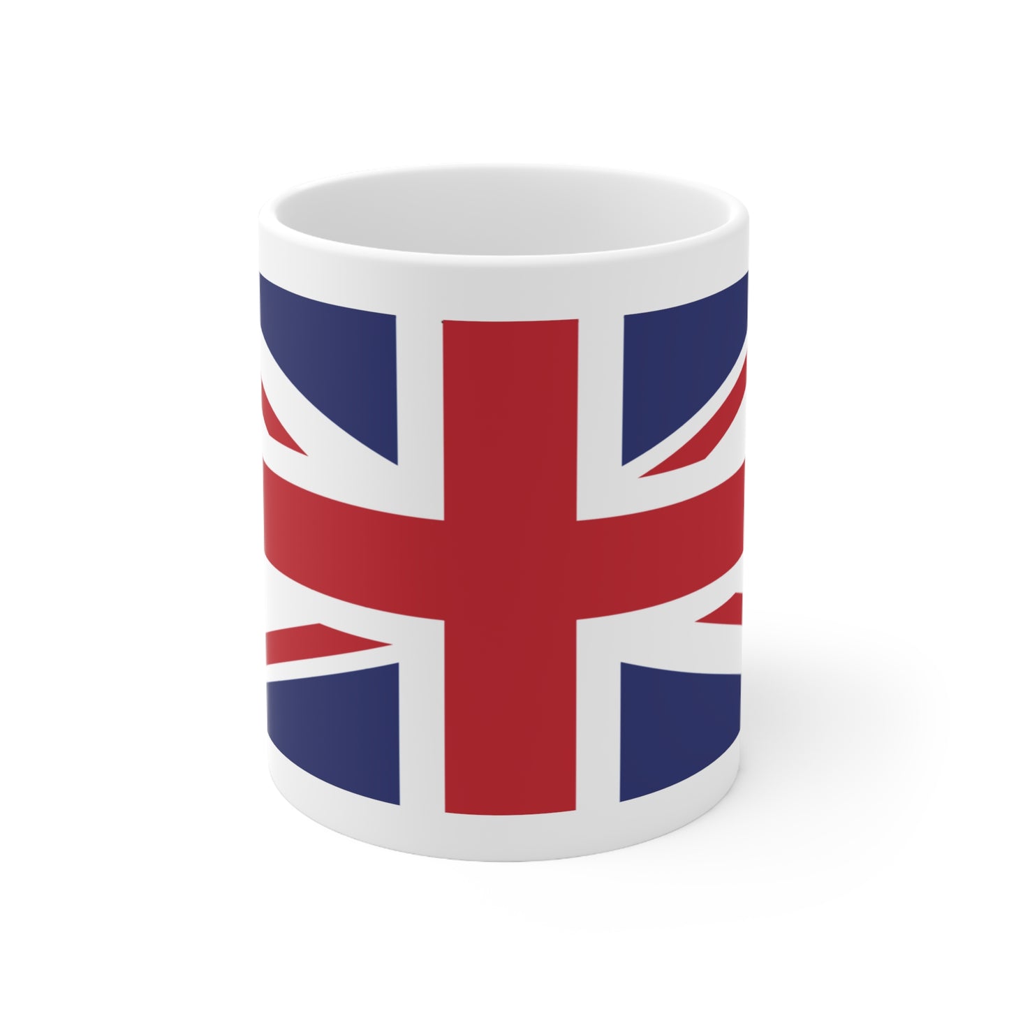 Union Jack British Flag United Kingdom Wrap Around Coffee Mug