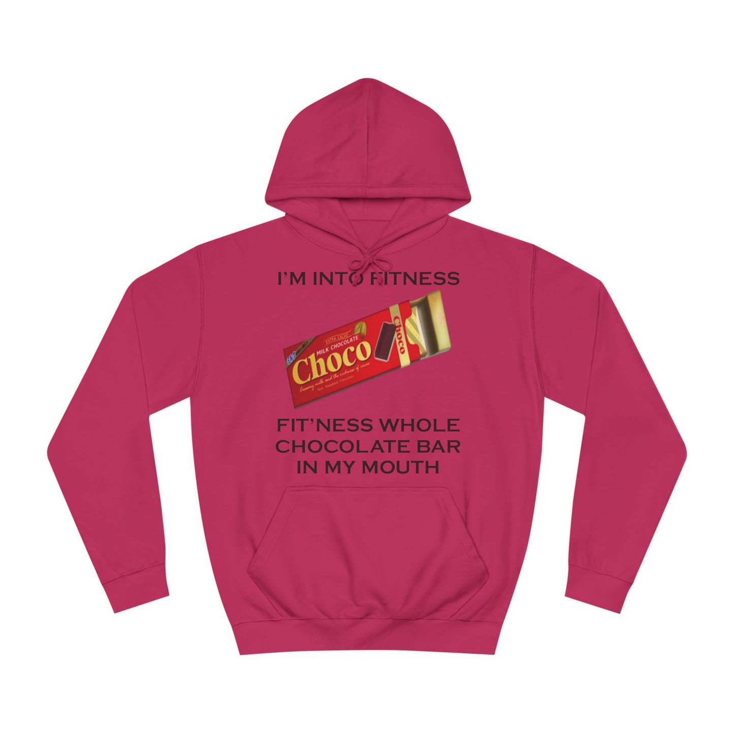 I’m Into Fitness Chocolate Bar Hoodie