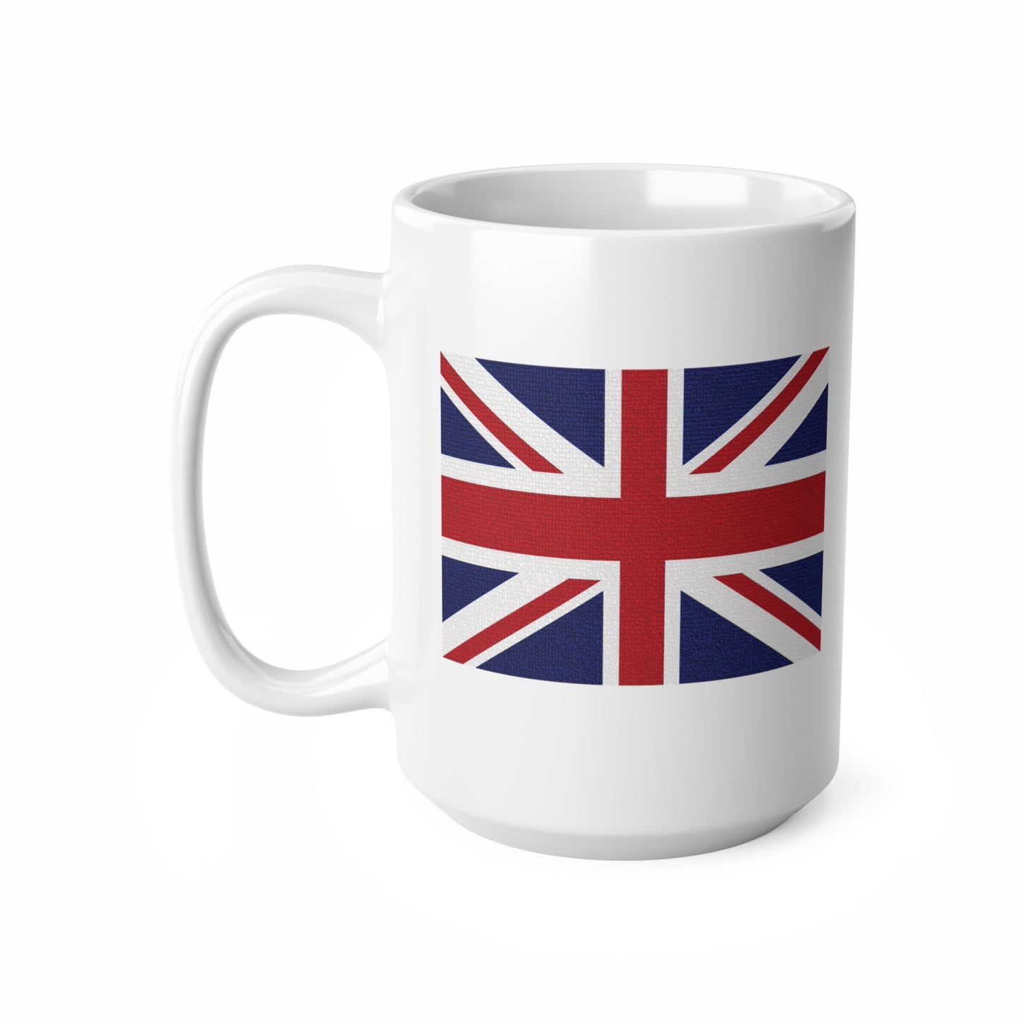 Union Jack Flag Mosaic Coffee Mug