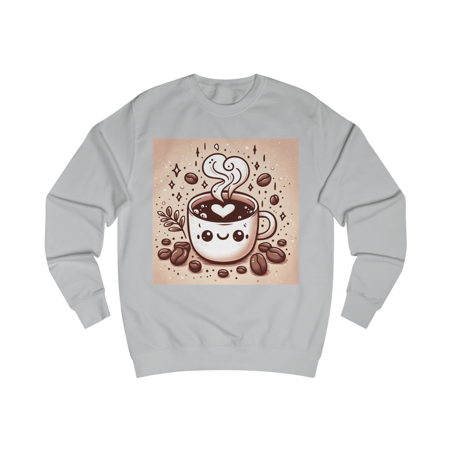 Coffee Love Bean Cute Cartoon Sweatshirt