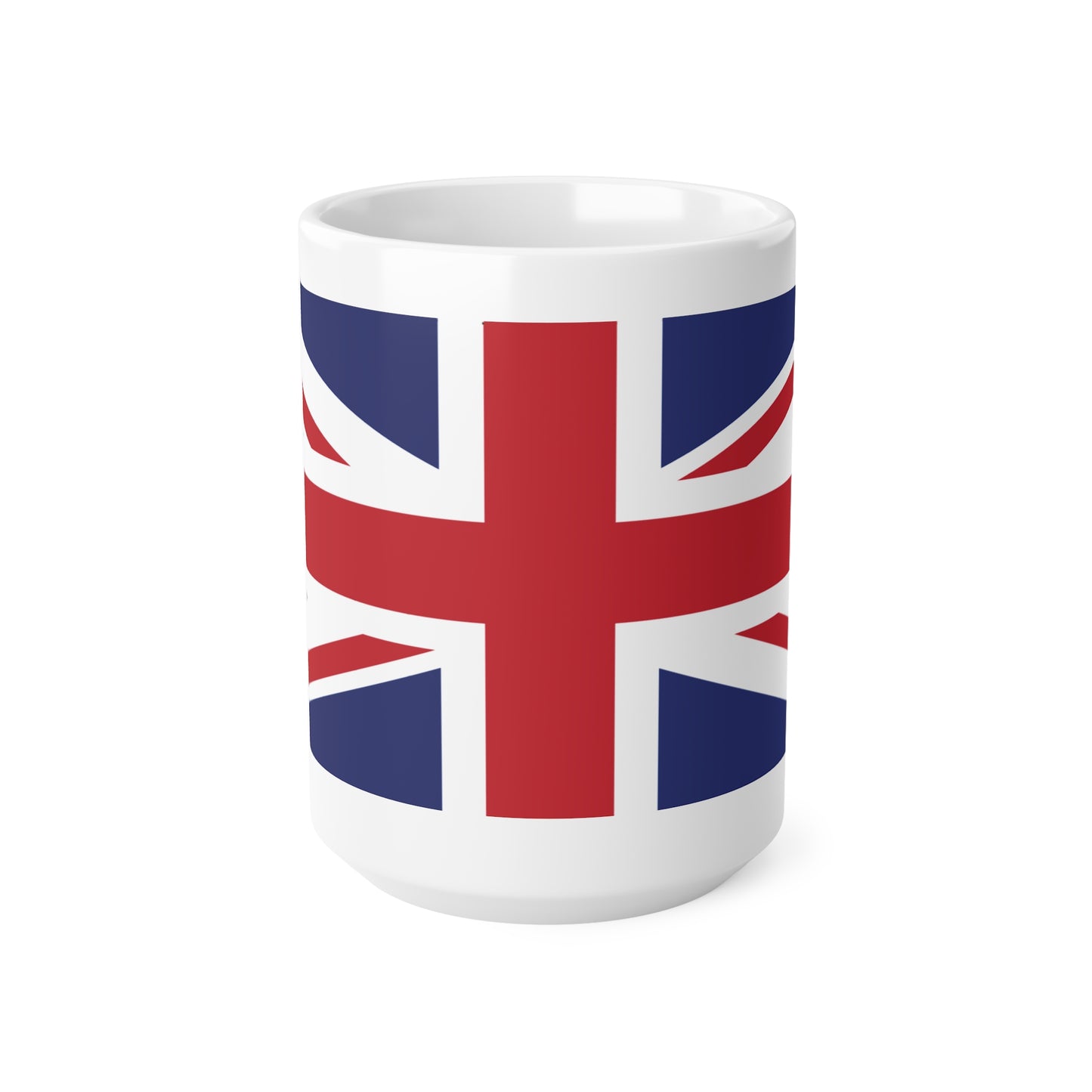 Union Jack British Flag United Kingdom Wrap Around Coffee Mug