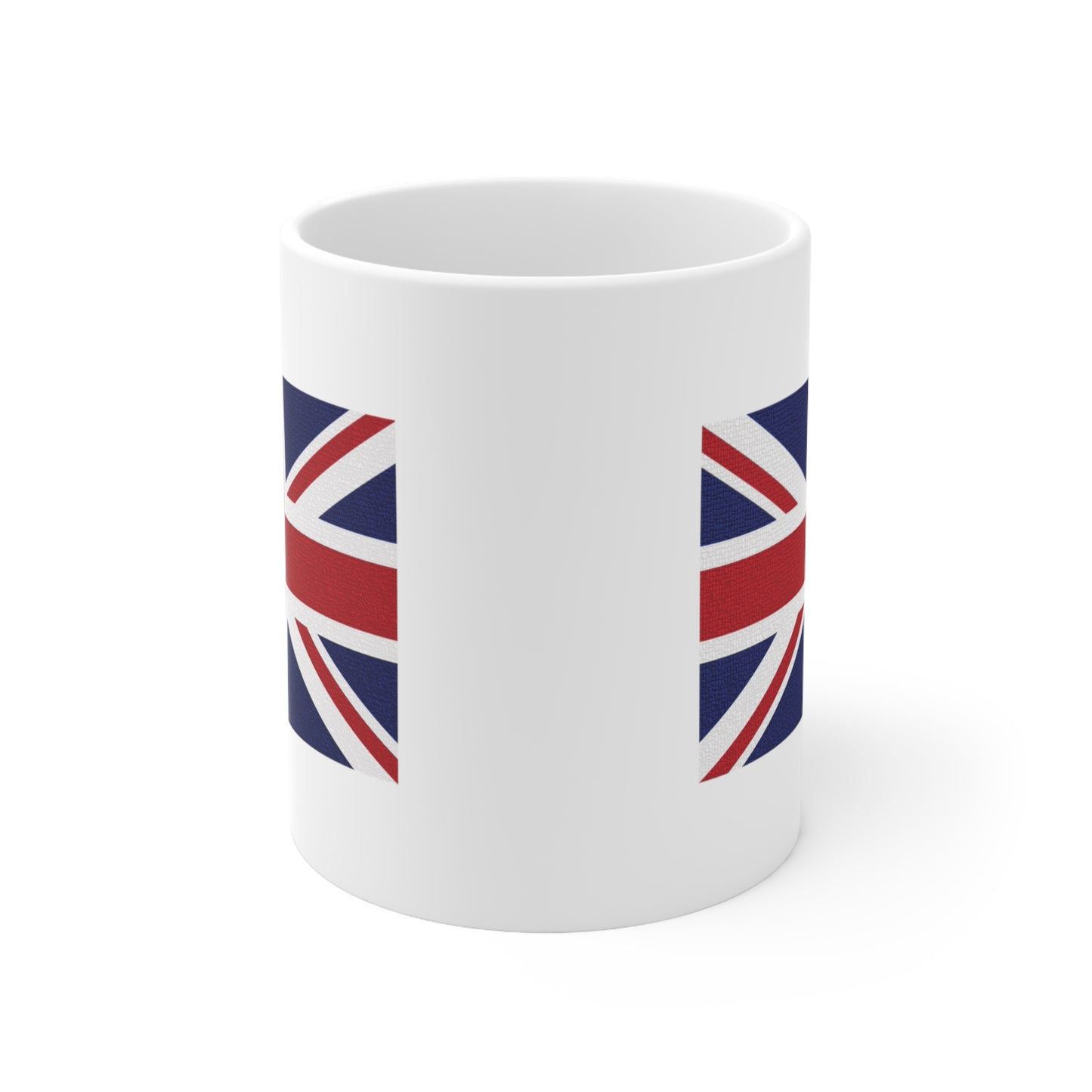 Union Jack Flag Mosaic Coffee Mug