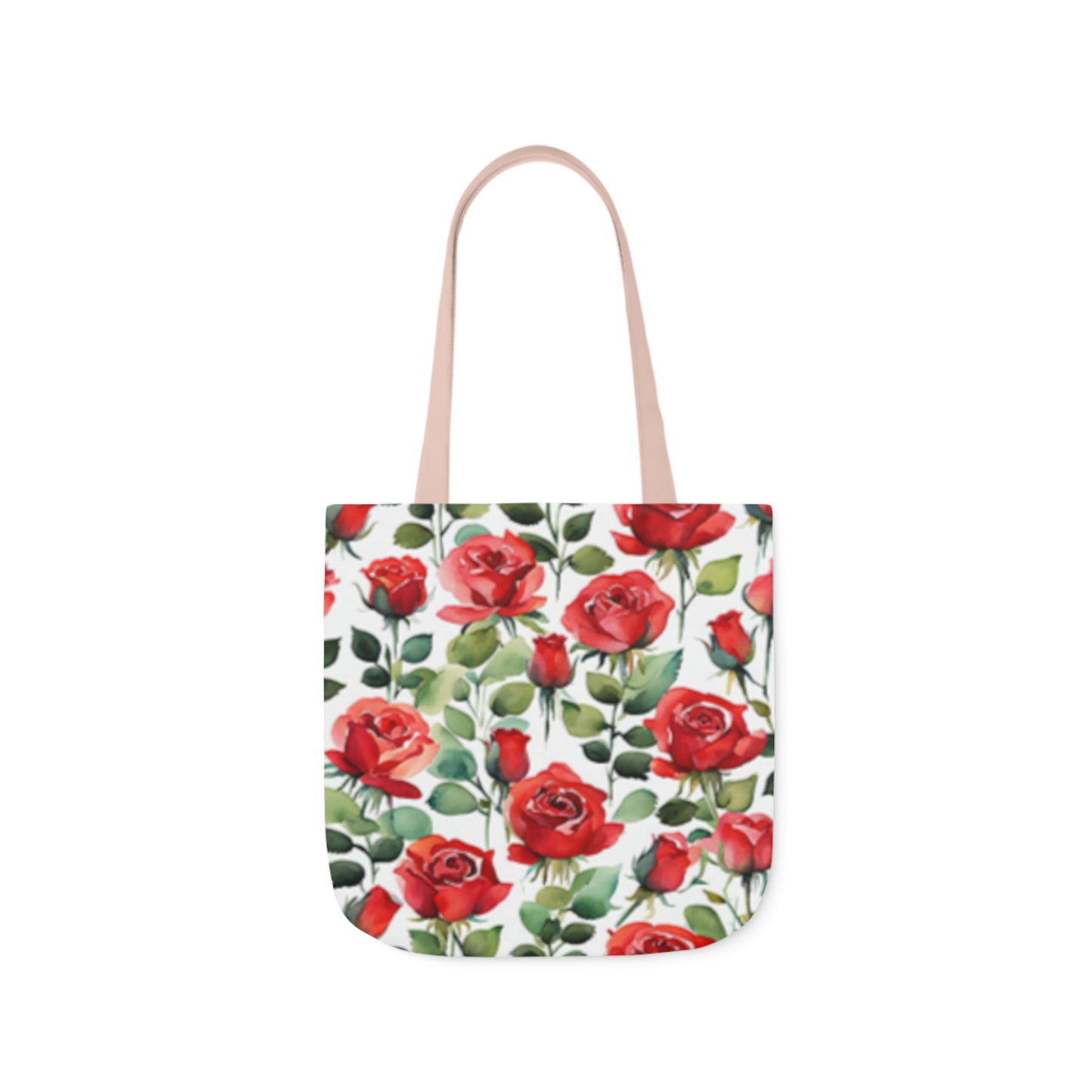 Red Rose Shoulder Tote Bag