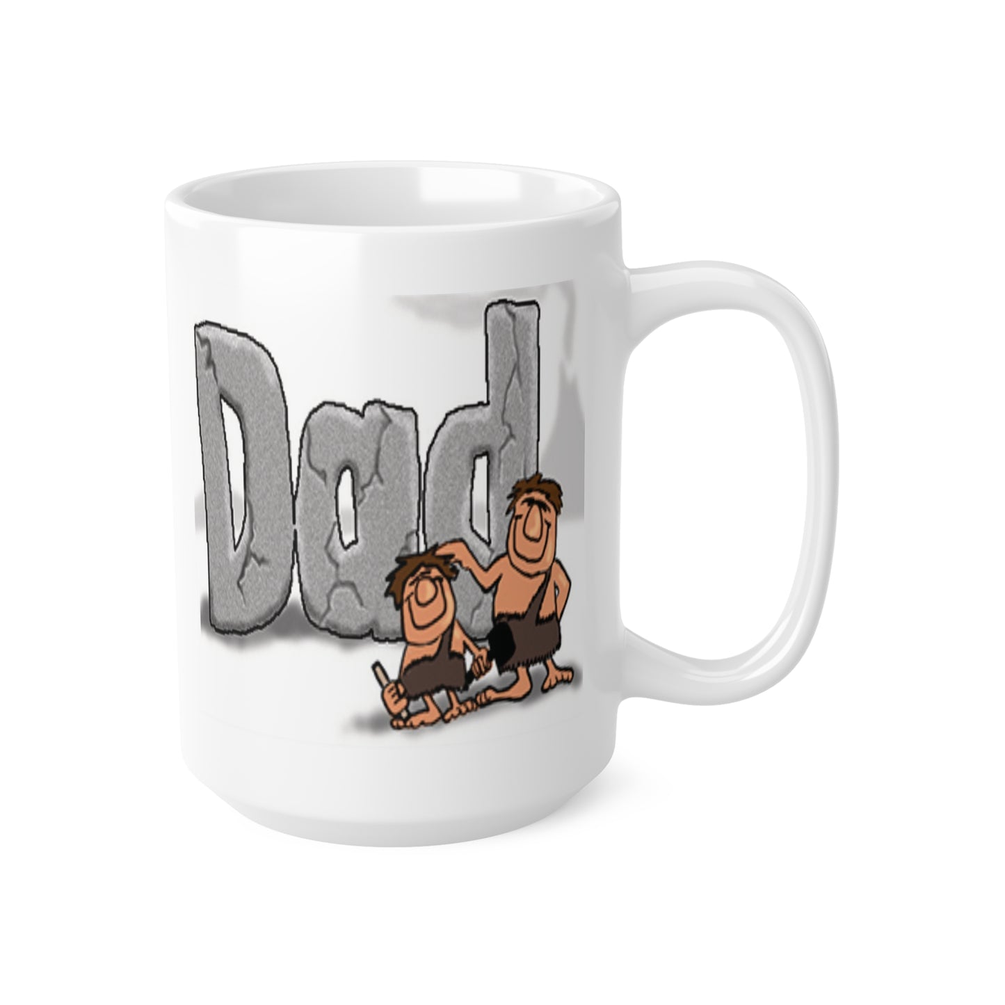 Fathers Day Caveman Dad Coffee Mug