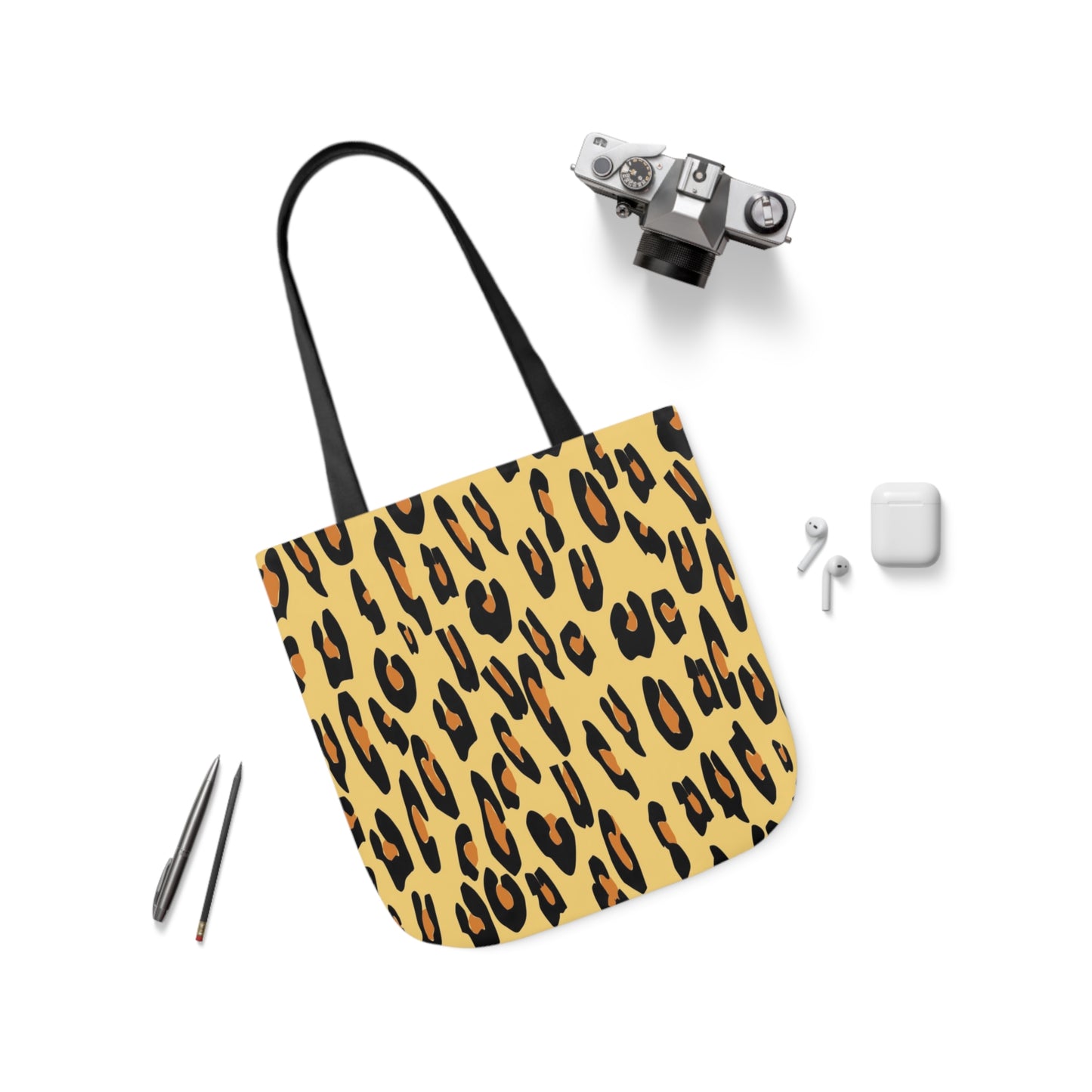 Leopard Animal Print Pattern Shoulder Tote Bag