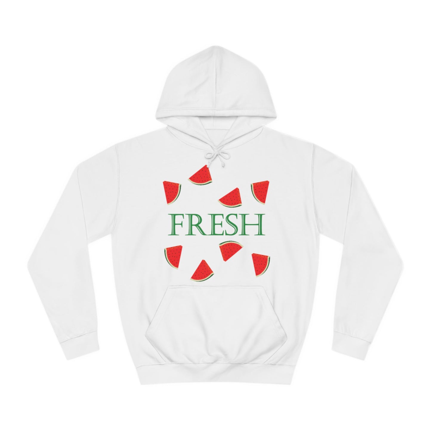 Fresh Watermelon Fruit Summer Hoodie