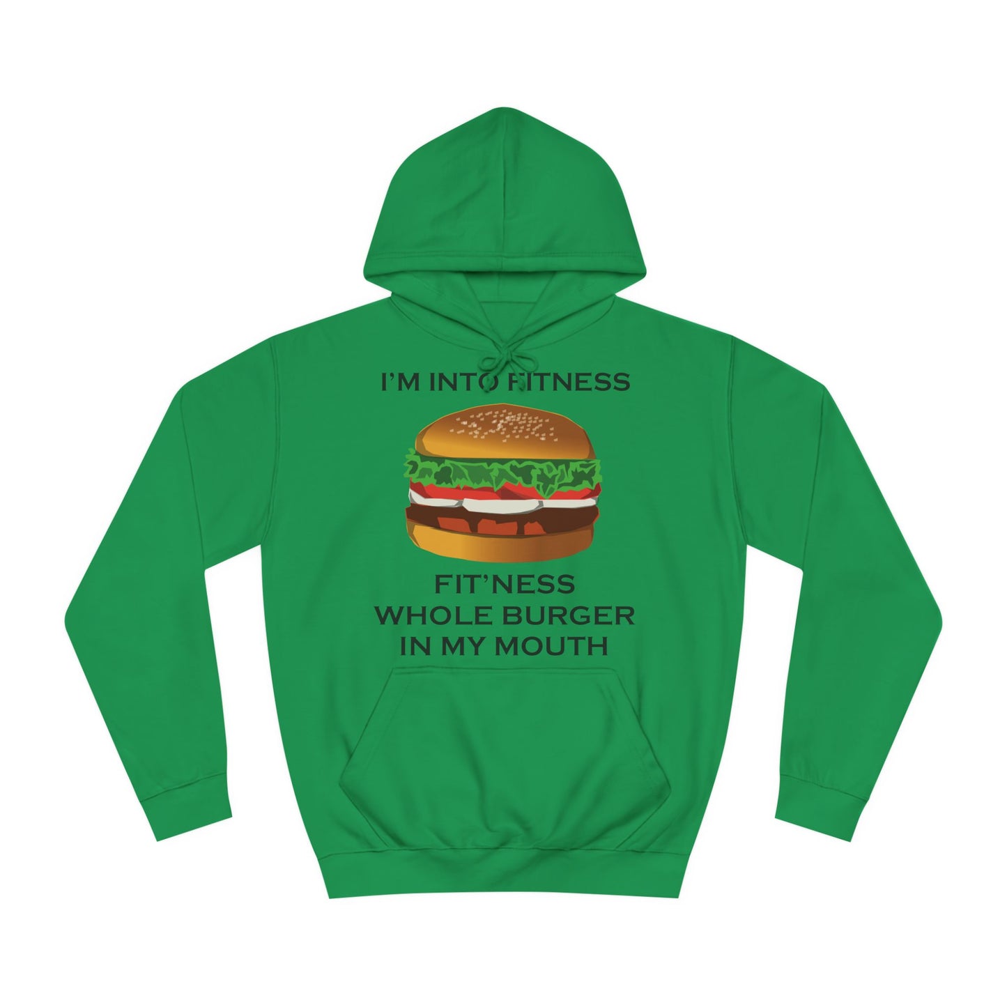 I’m Into Fitness Burger Hoodie