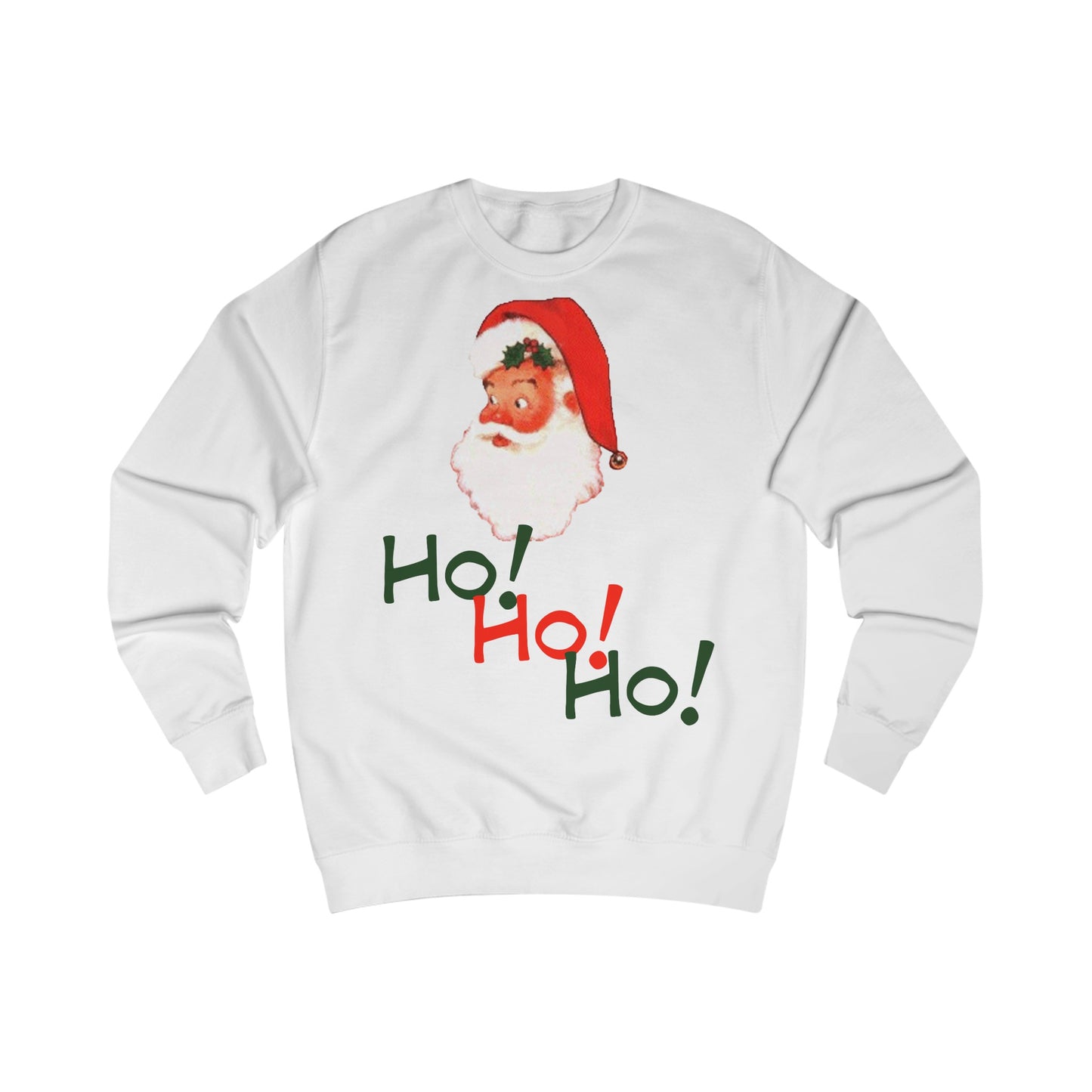 Vintage Santa Claus Ho! Ho! Ho! Christmas Sweatshirt