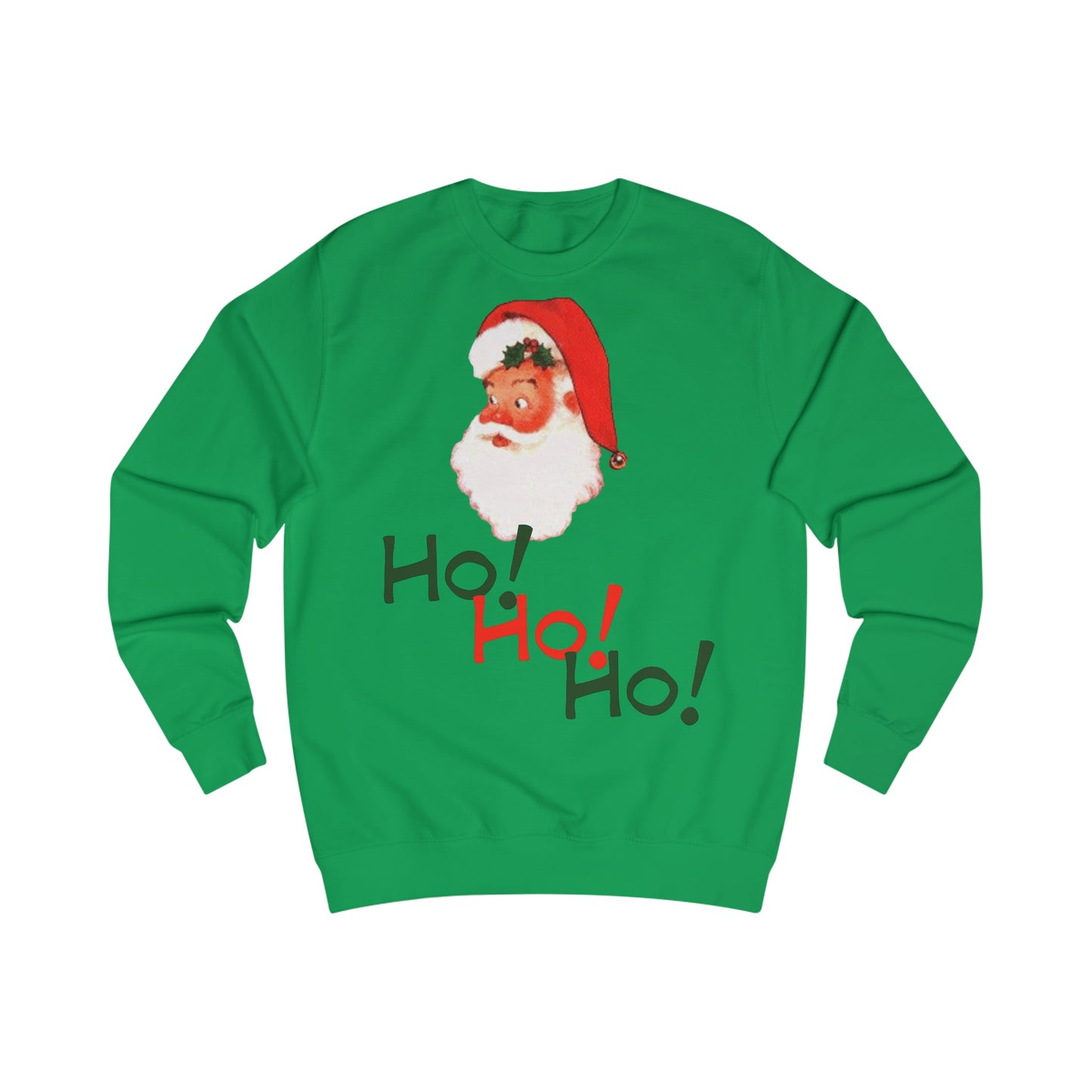 Vintage Santa Claus Ho! Ho! Ho! Christmas Sweatshirt