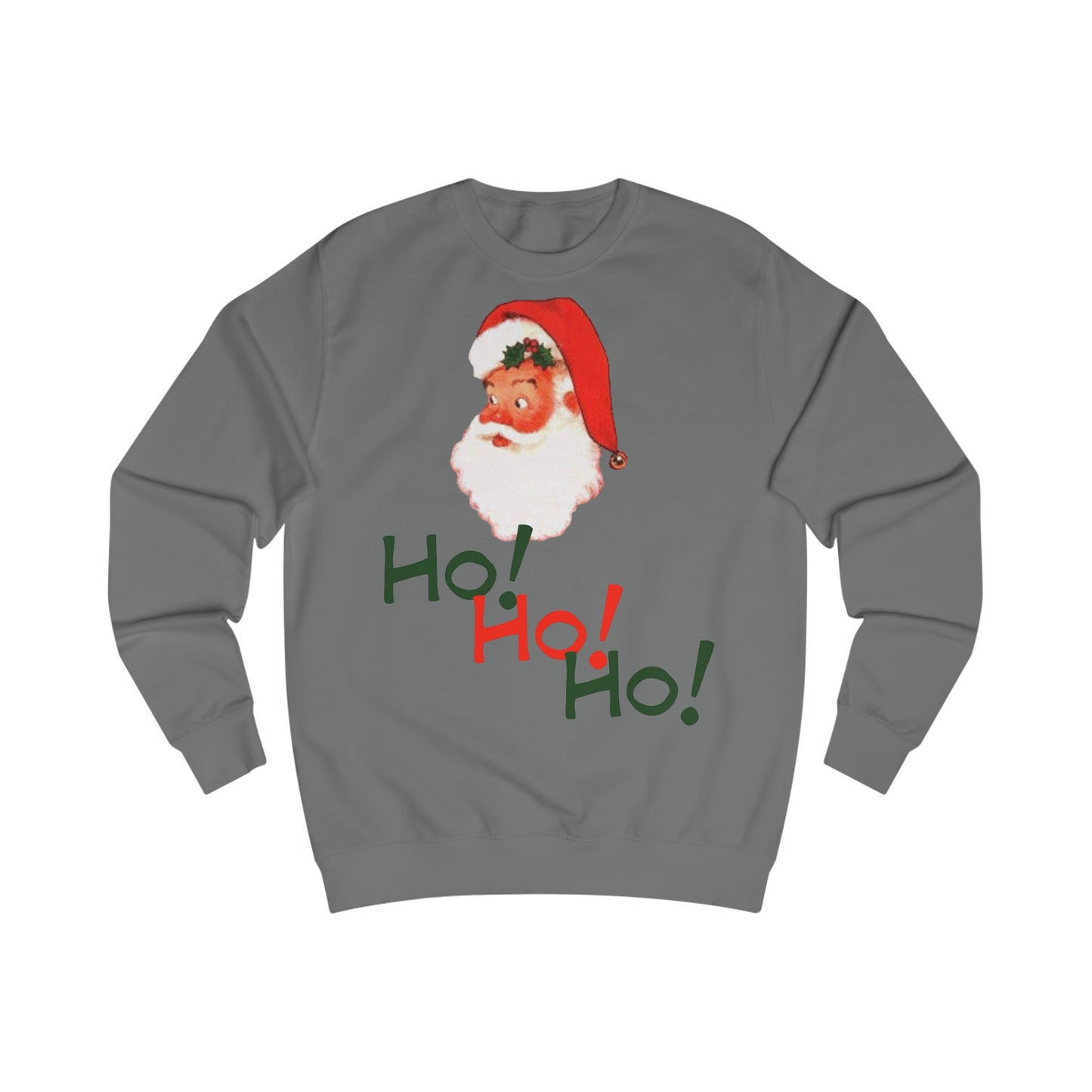 Vintage Santa Claus Ho! Ho! Ho! Christmas Sweatshirt