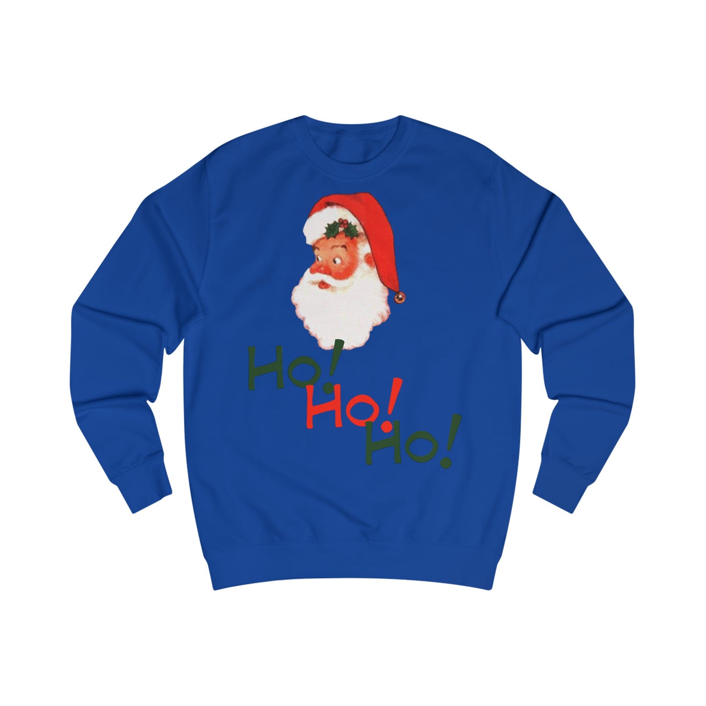 Vintage Santa Claus Ho! Ho! Ho! Christmas Sweatshirt