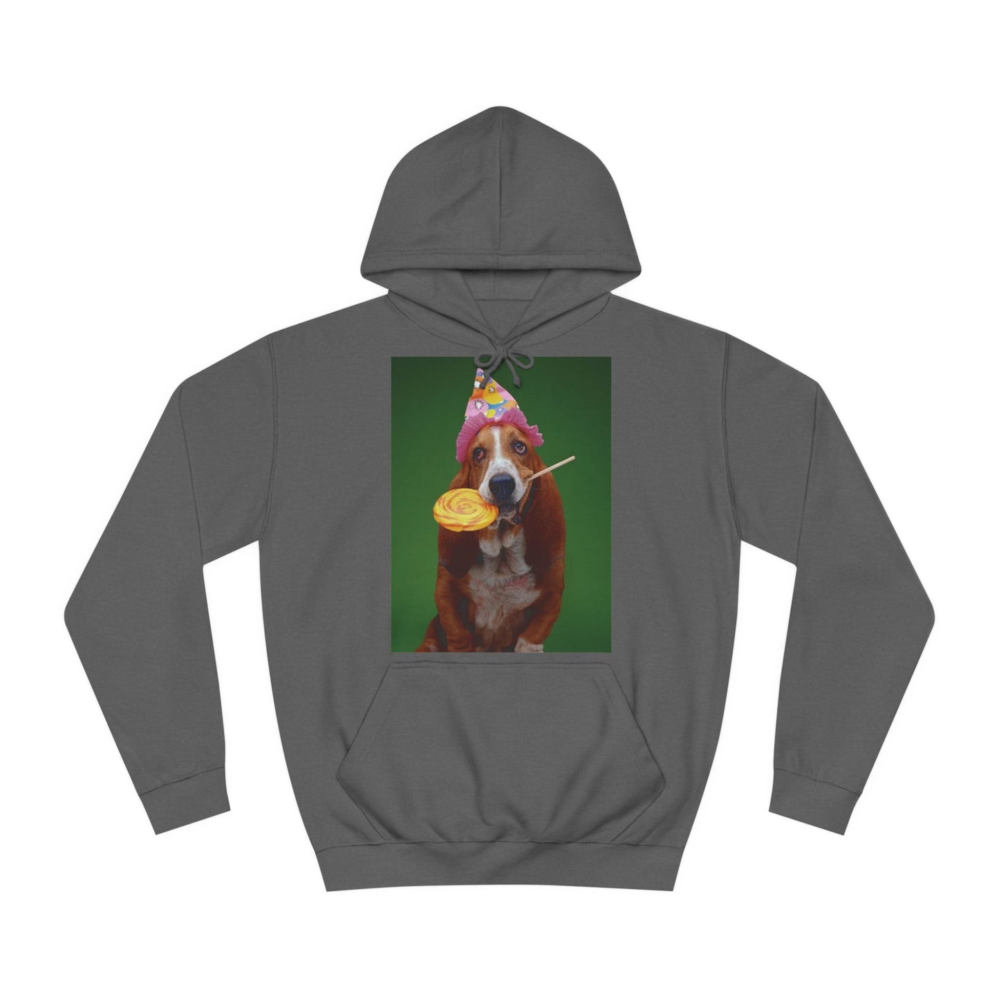 Basset Hound Dog And Lollipop Birthday Hoodie