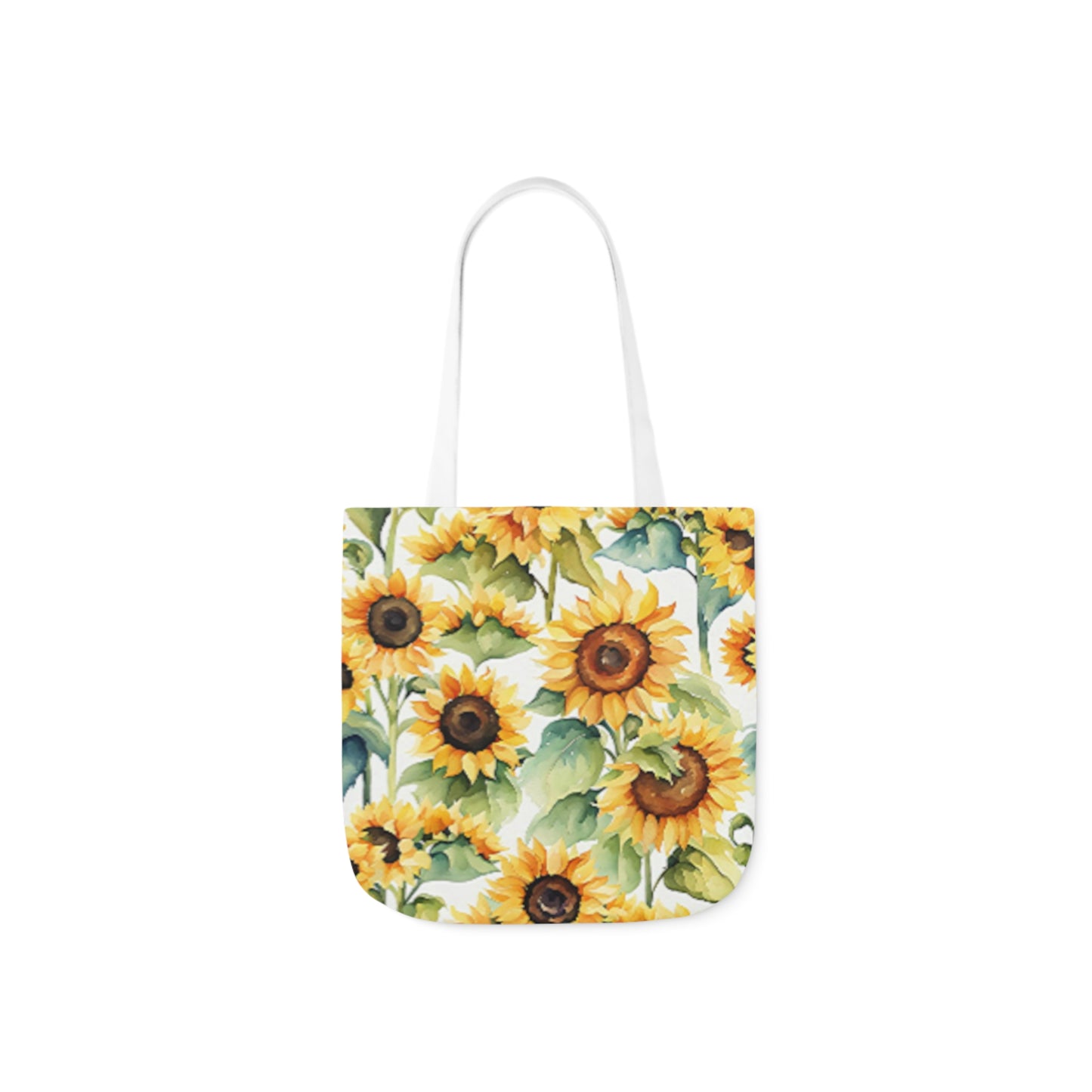 Yellow Sunflowers Shoulder Tote Bag