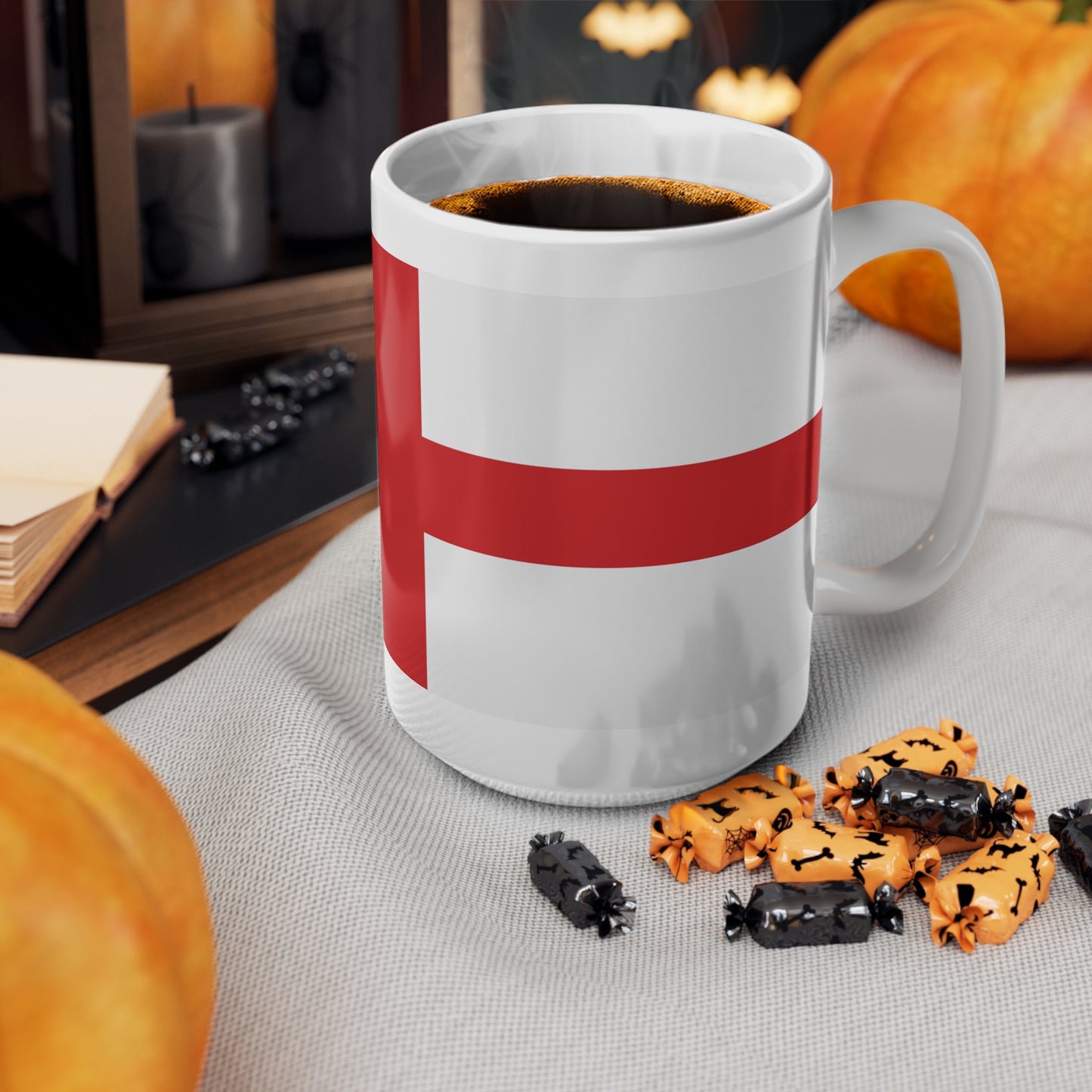 England Flag of Saint George Wrap Around Coffee Mug