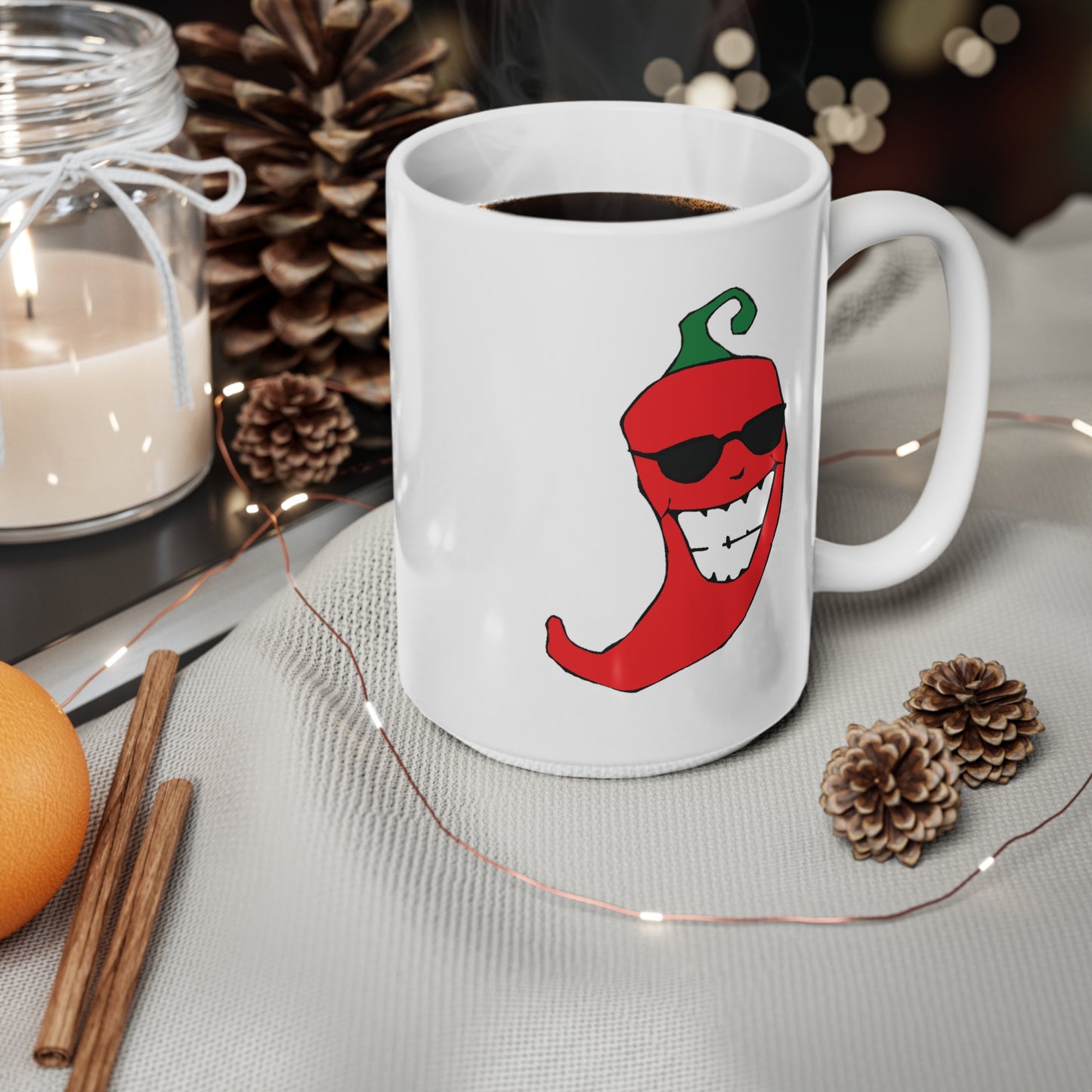 Cool Mister Red Hot Chili Pepper Mug