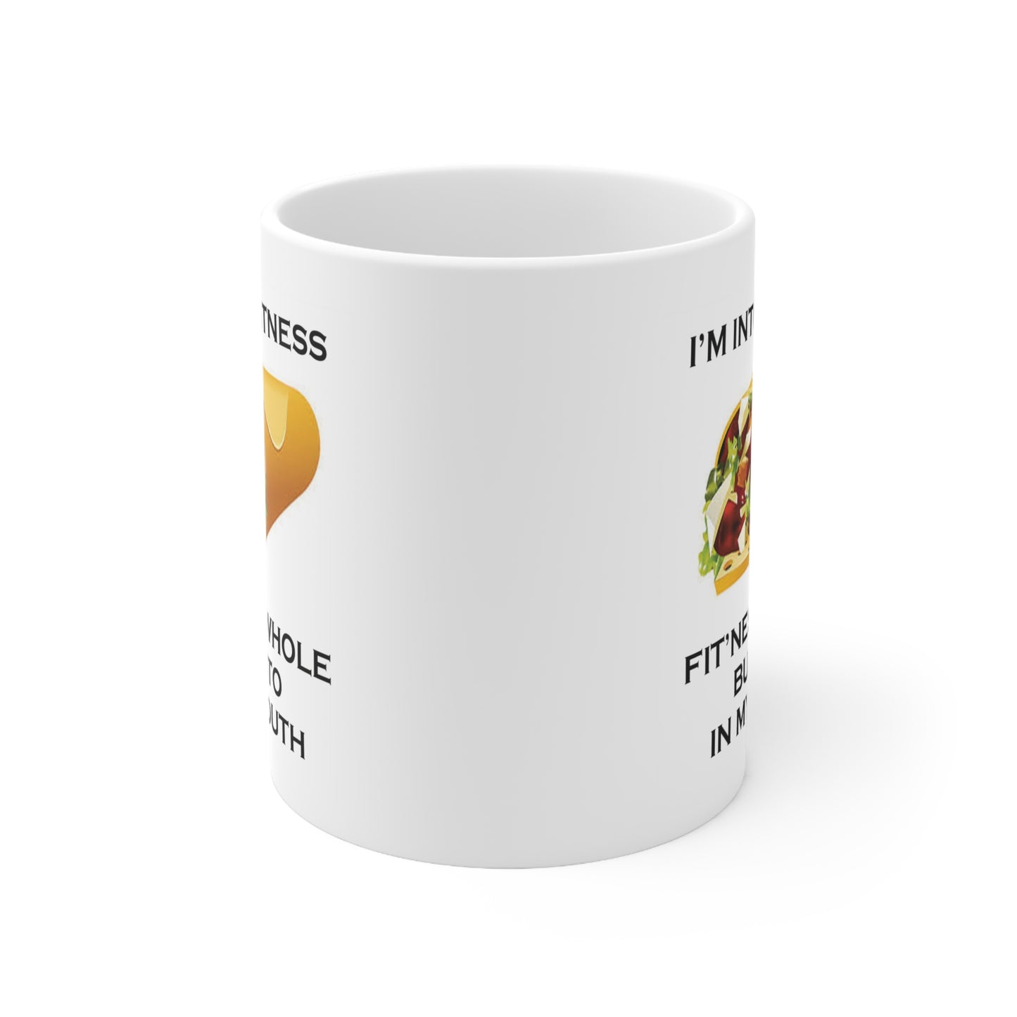 I’m Into Fitness Burrito Coffee Mug