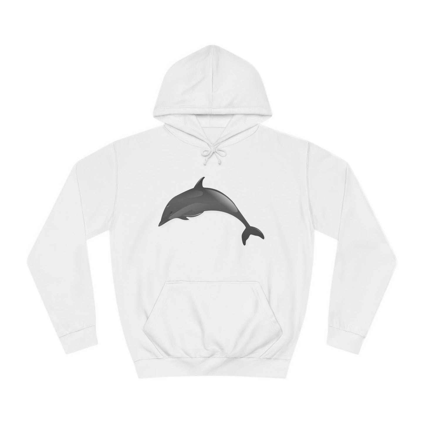 Grey Dolphin Hoodie