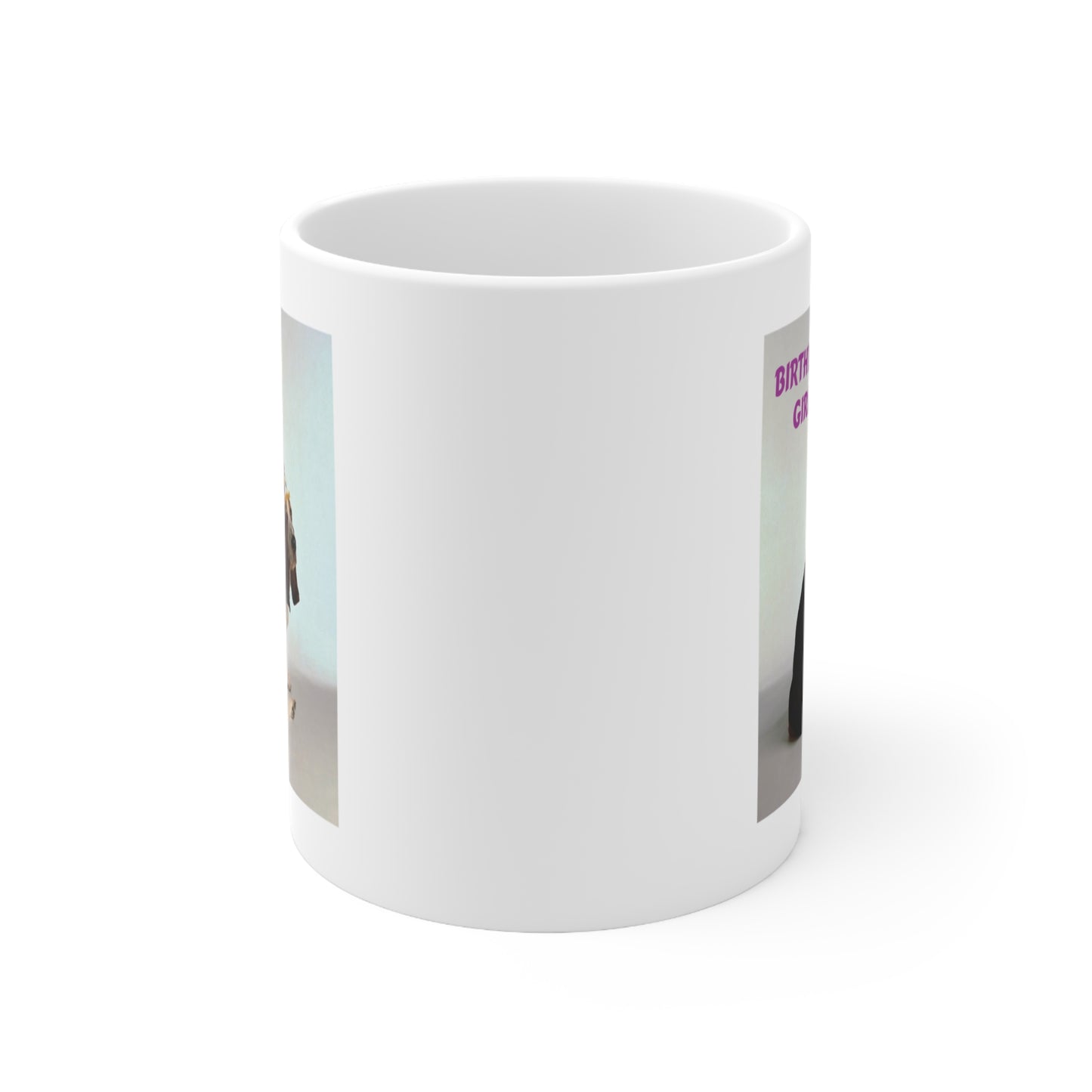 Birthday Girl Basset Dog Coffee Mug