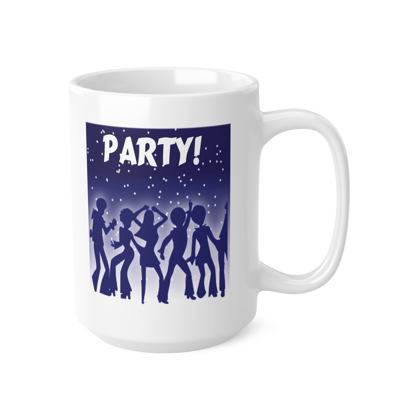 Birthday Party Retro Disco Dancers Coffee Mug