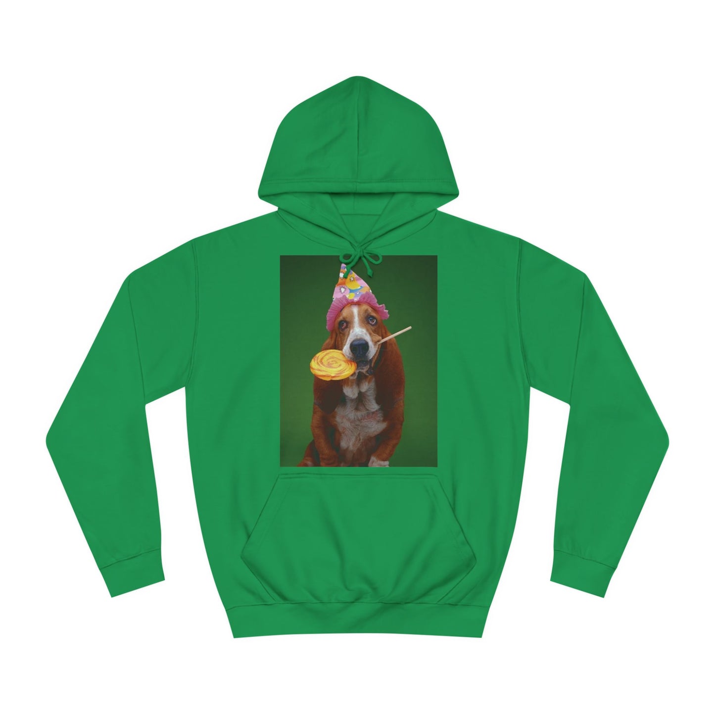 Basset Hound Dog And Lollipop Birthday Hoodie