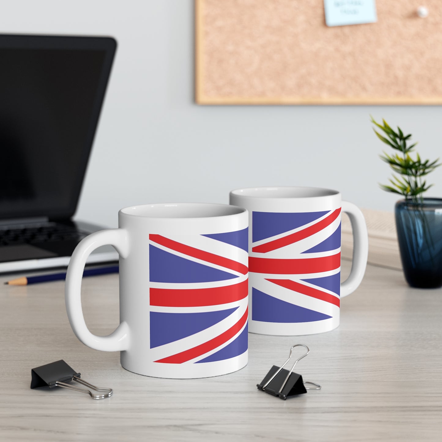 British Flag Wrap Around Coffee Mug