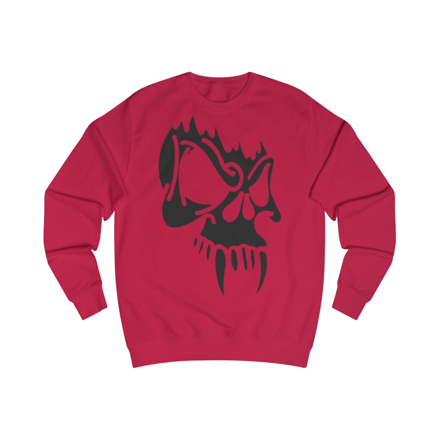 Black Vampire Skull Sweatshirt