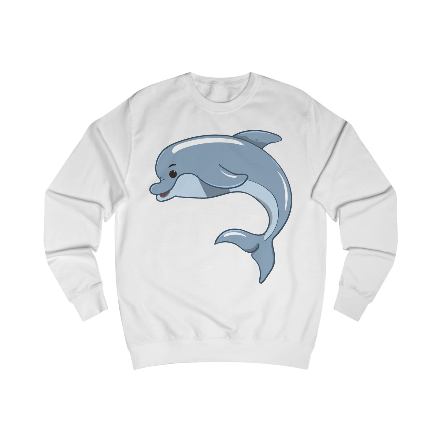 Cute Cartoon Dolphin Sweatshirt