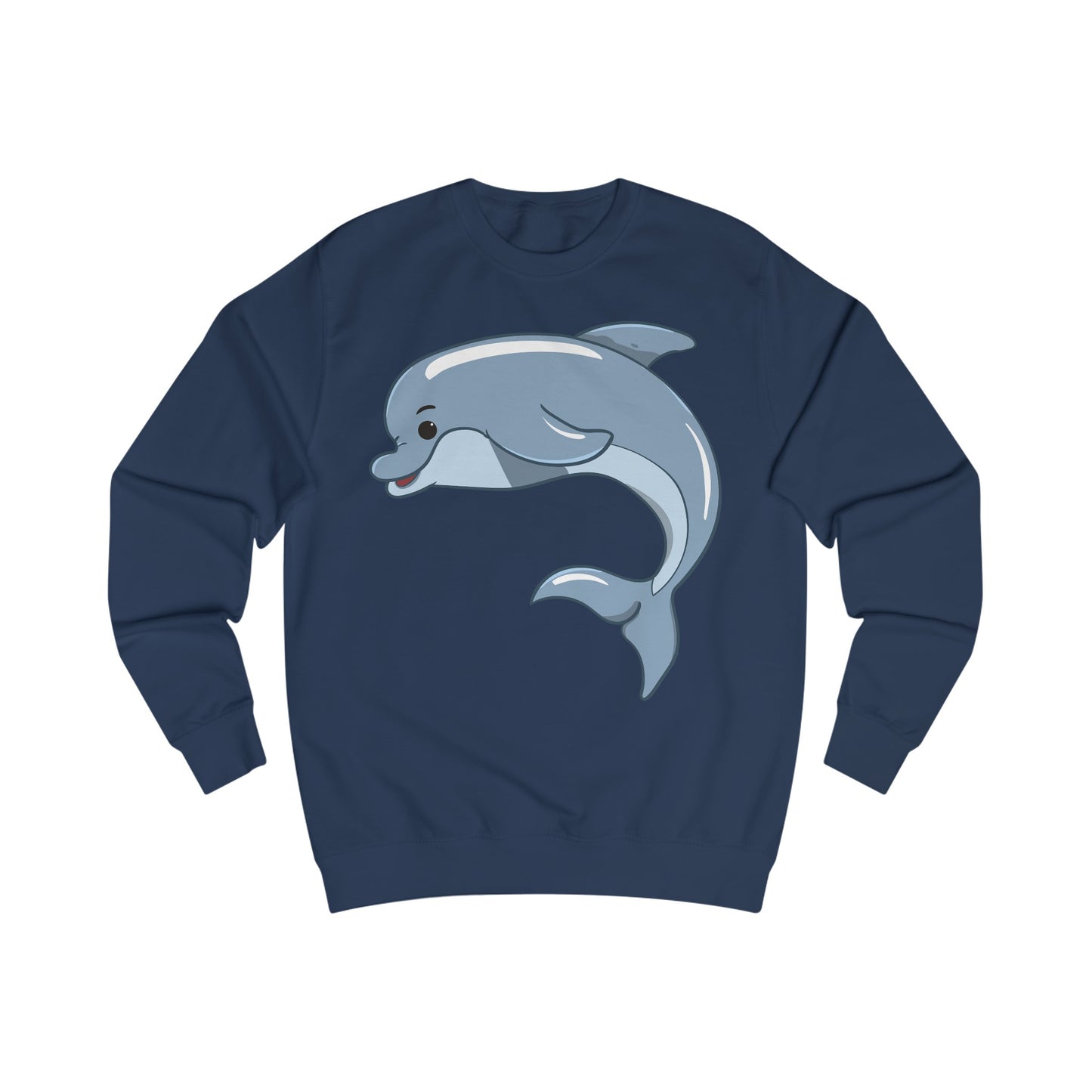 Cute Cartoon Dolphin Sweatshirt