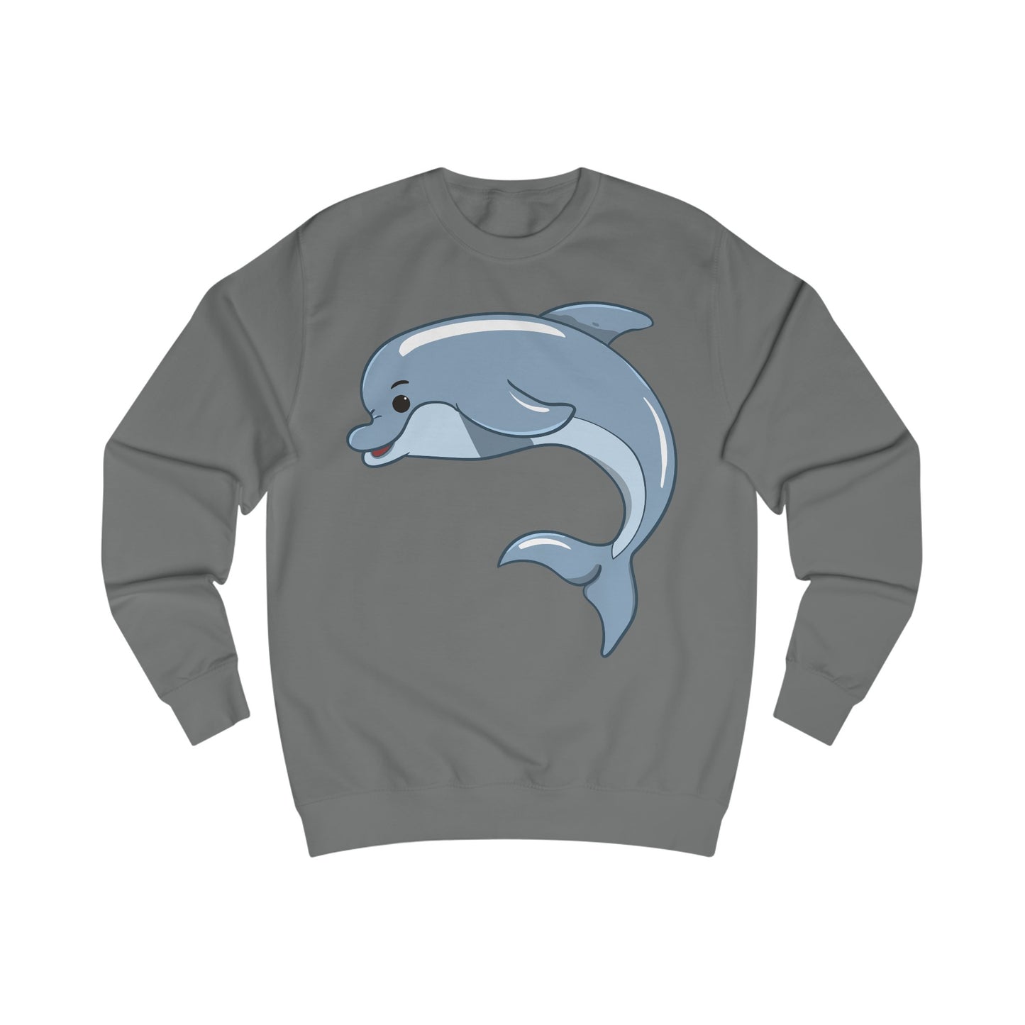 Cute Cartoon Dolphin Sweatshirt