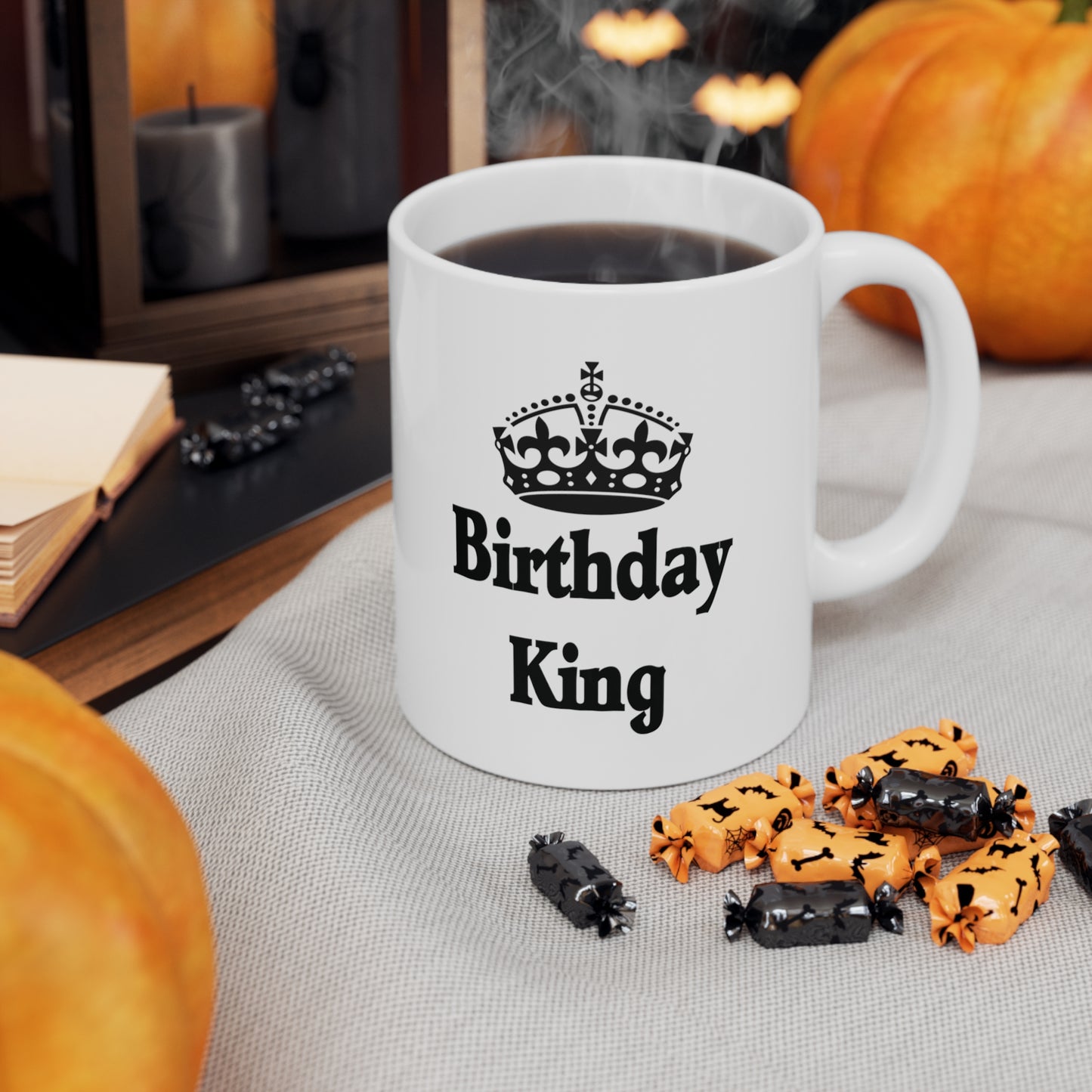 Birthday King Crown Coffee Mug