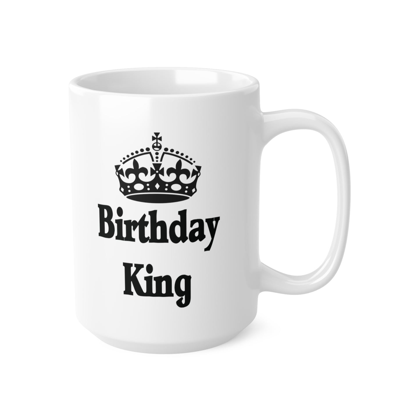 Birthday King Crown Coffee Mug