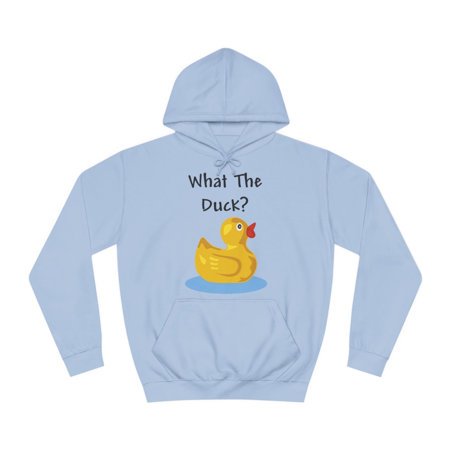 What The Duck Funny Cartoon Hoodie