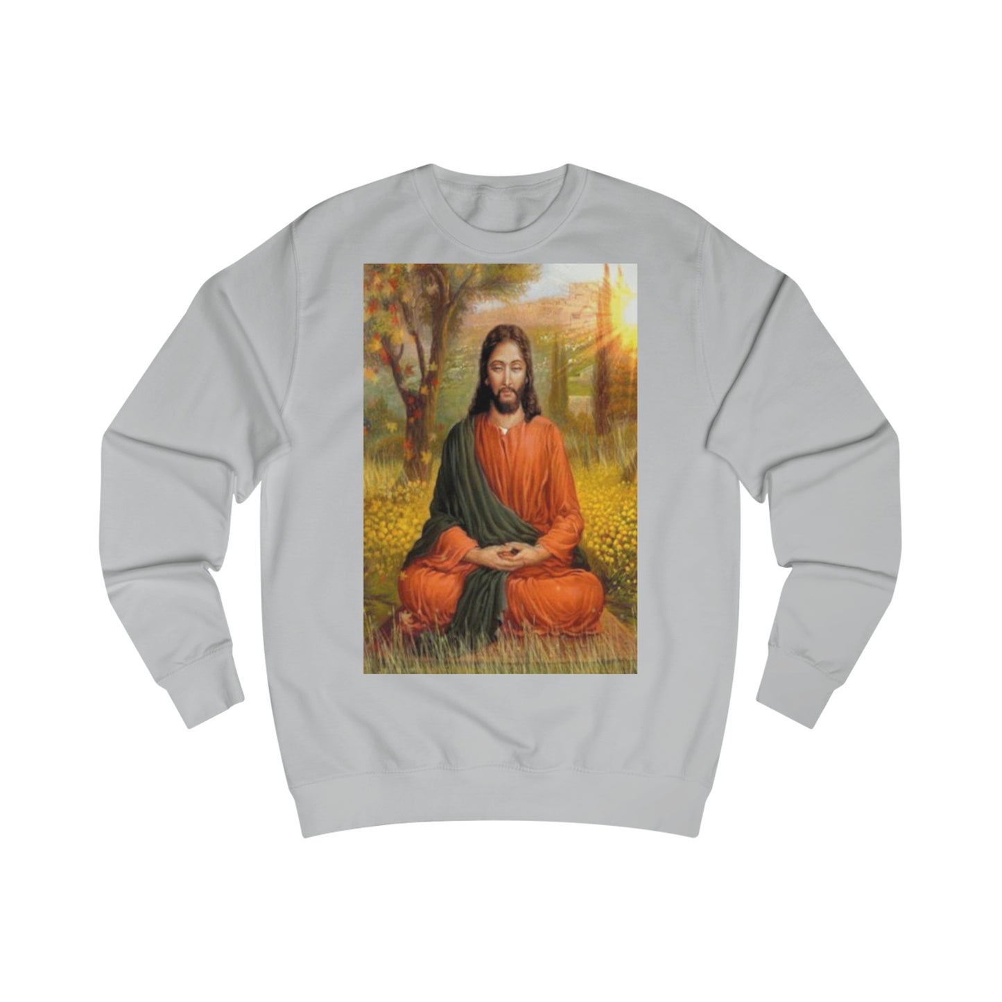 Jesus Christ Meditation At Prayer Sweatshirt