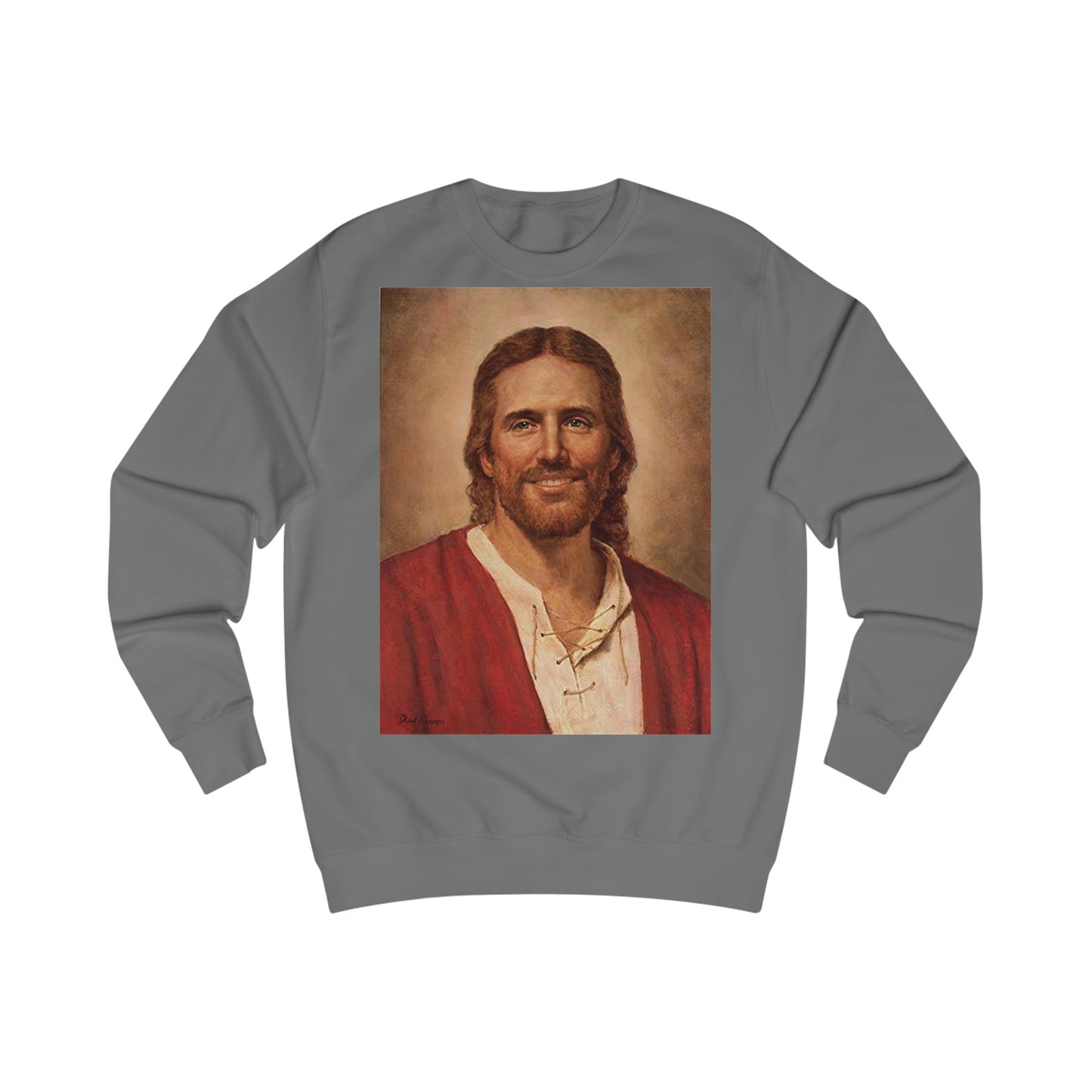 Jesus Christs Loving Smile Sweatshirt