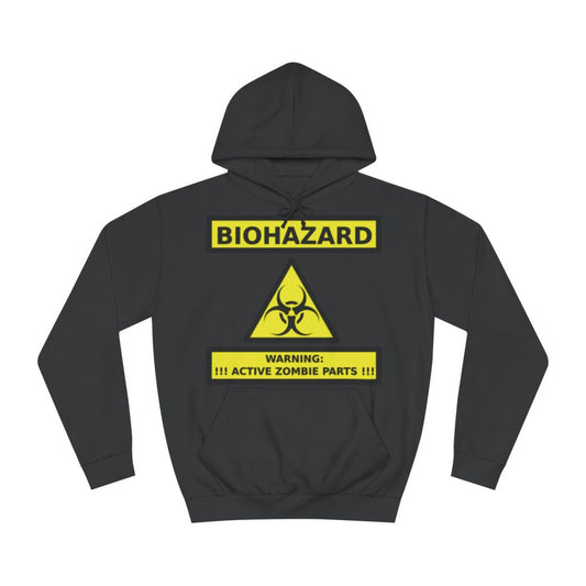 Biohazard Zombie Active Sign Hoodie