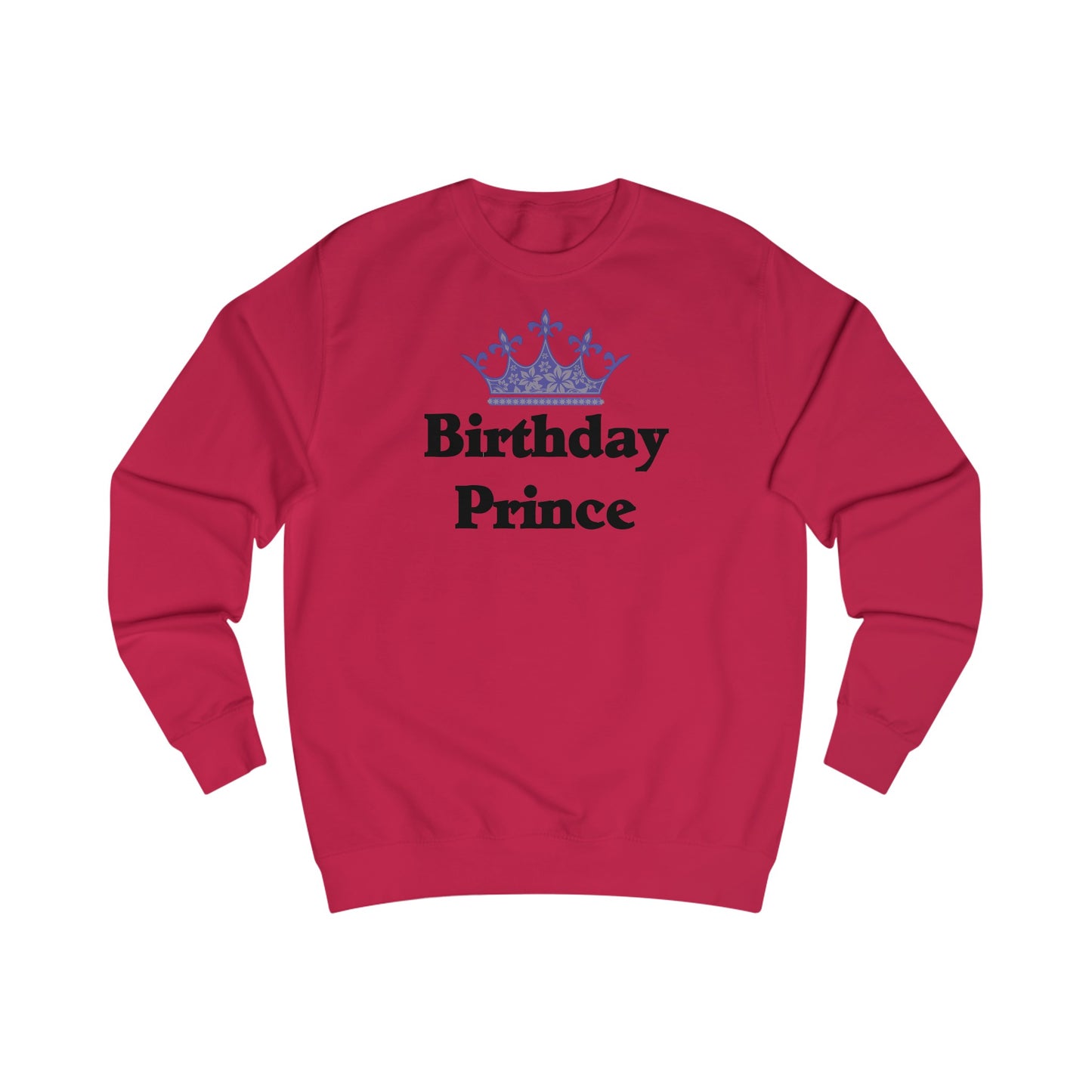 Birthday Prince Crown  Sweatshirt